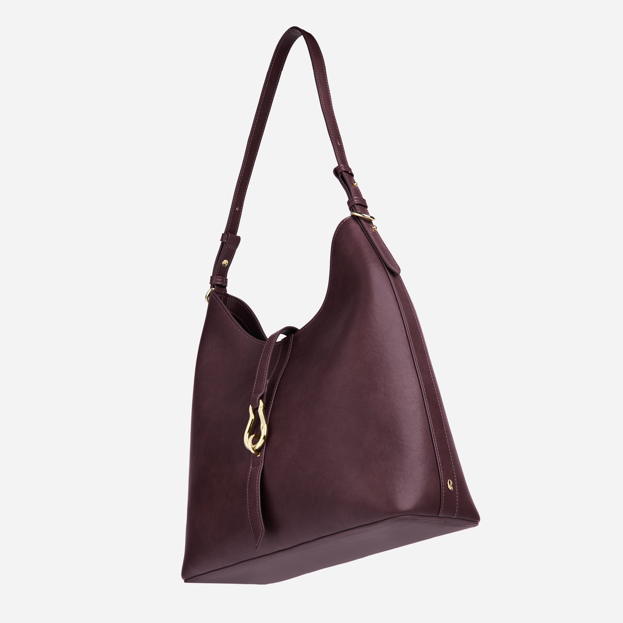 Aurore maxi - burgundy aubergine
