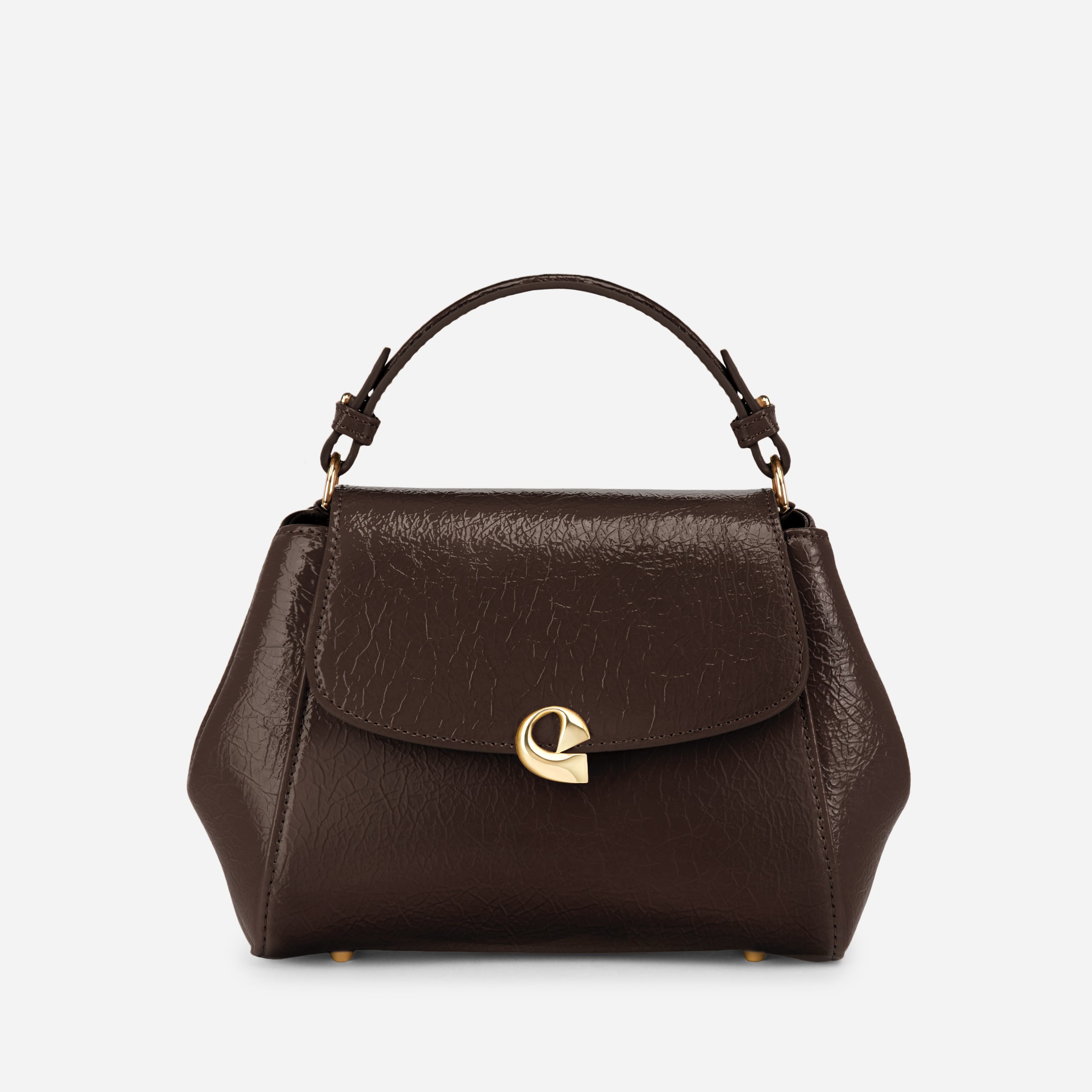 Sac Aura précieuse naplack châtaigne