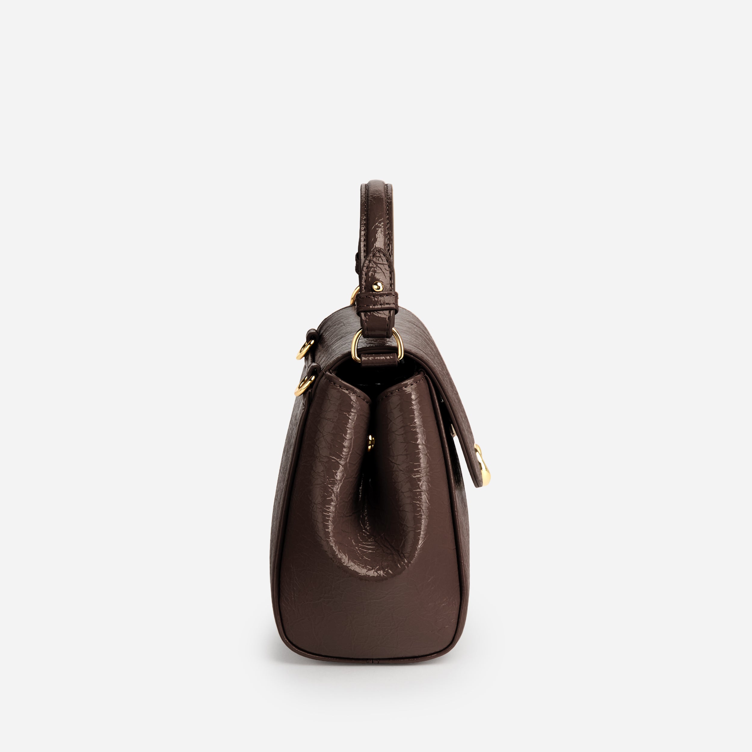 Sac Aura précieuse naplack châtaigne