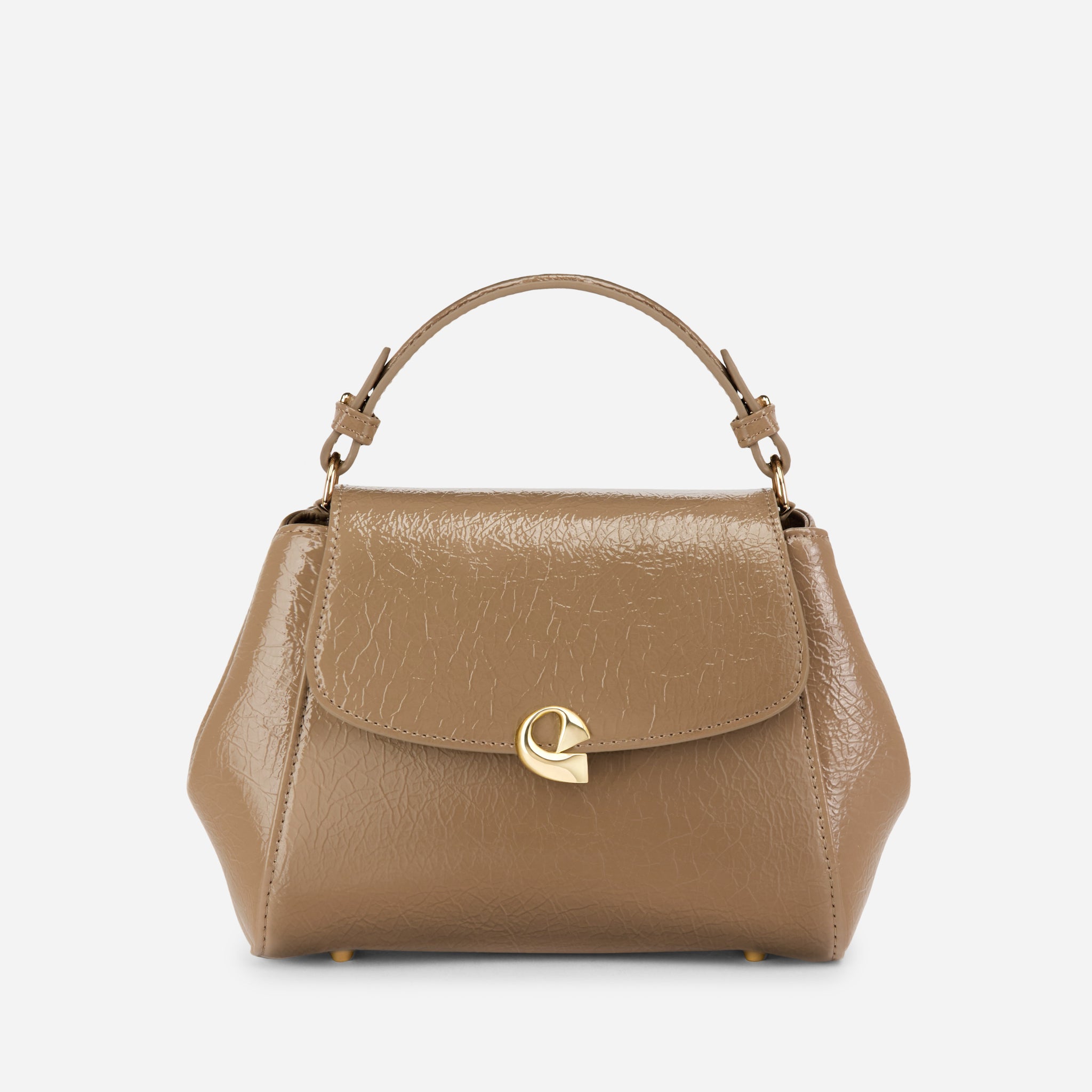 Sac Aura précieuse naplack caramel