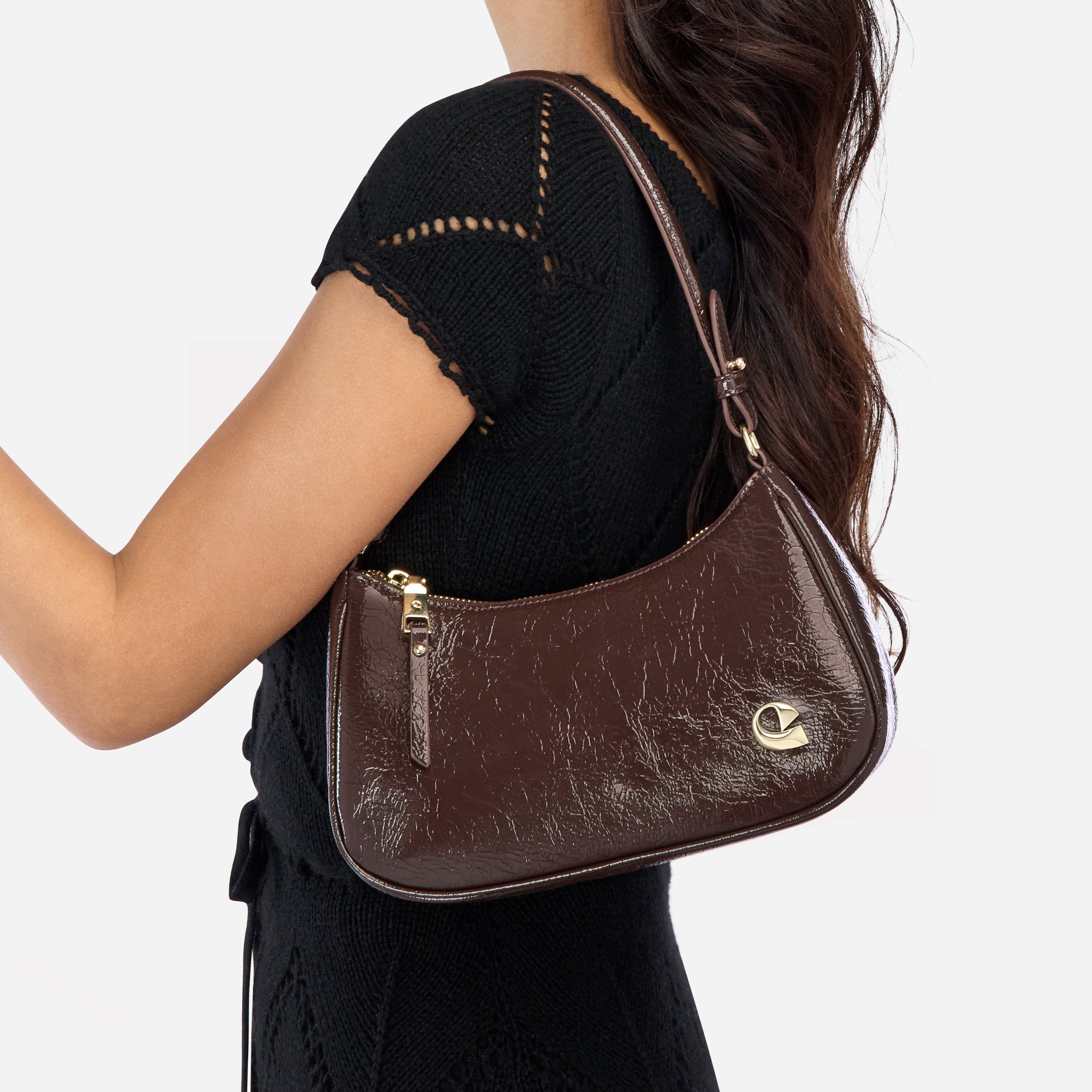 Sac Lune naplack châtaigne