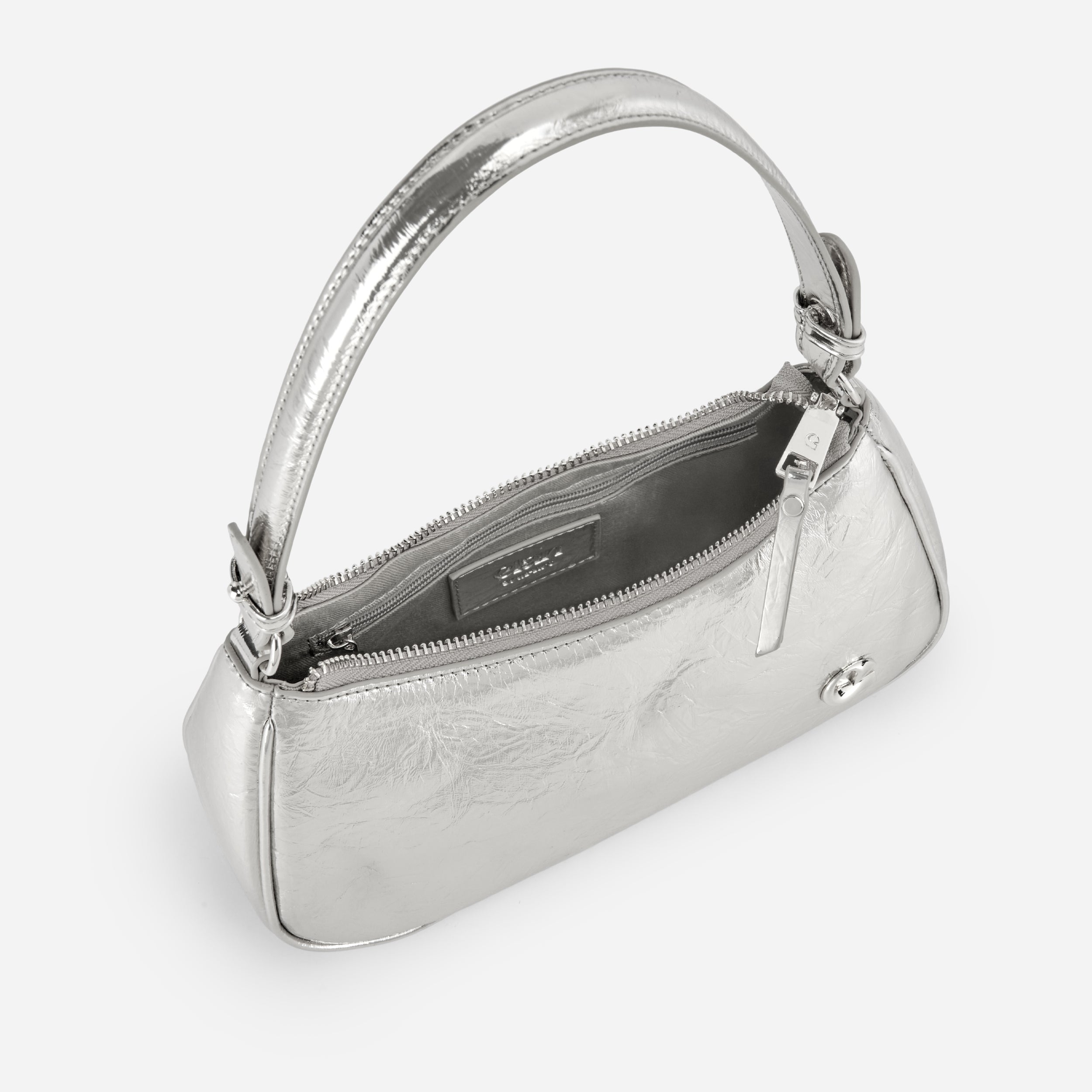 Sac Lune naplack argenté