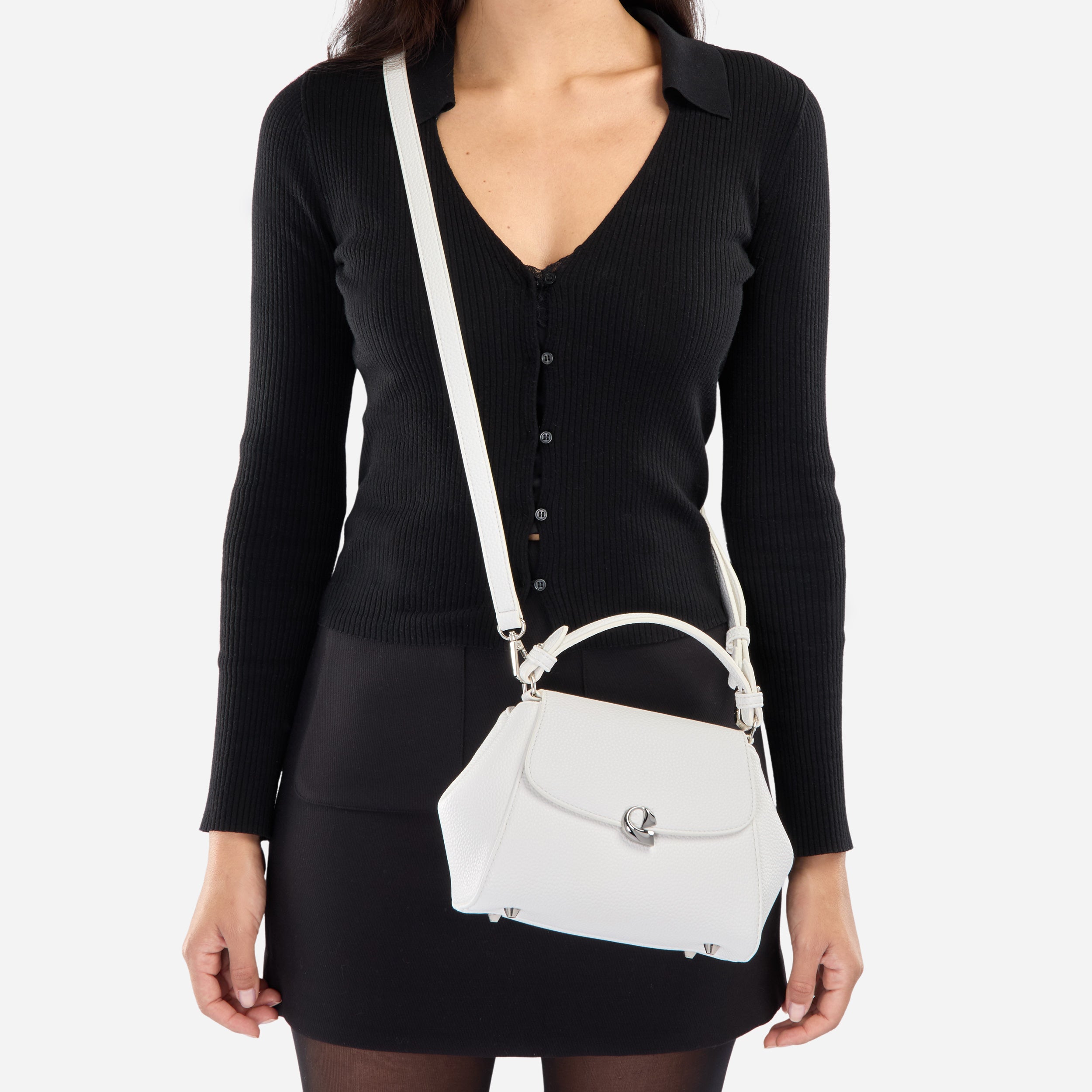 Sac Aura précieuse - blanc neige