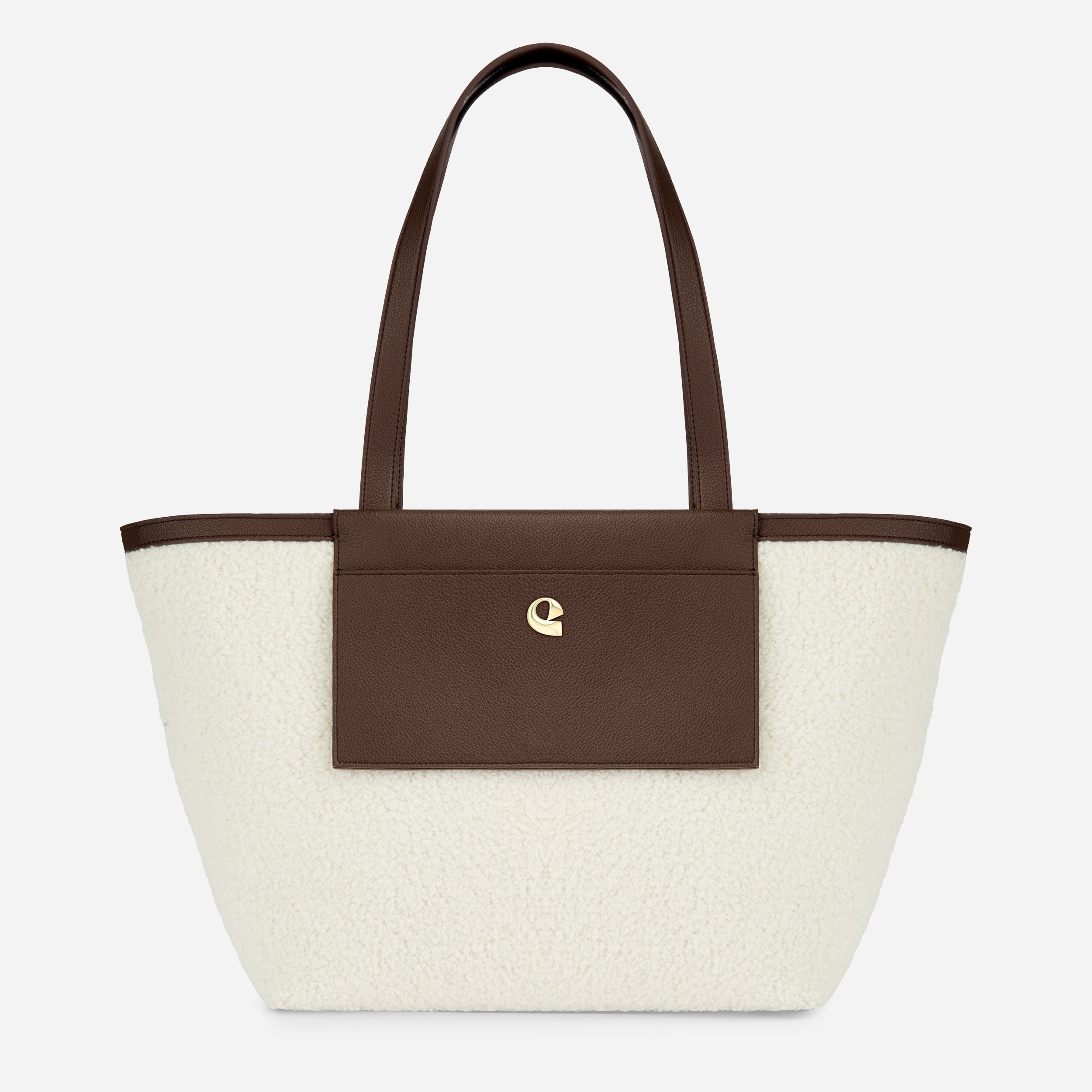 Sac Éclipse nuage ivoire & marron