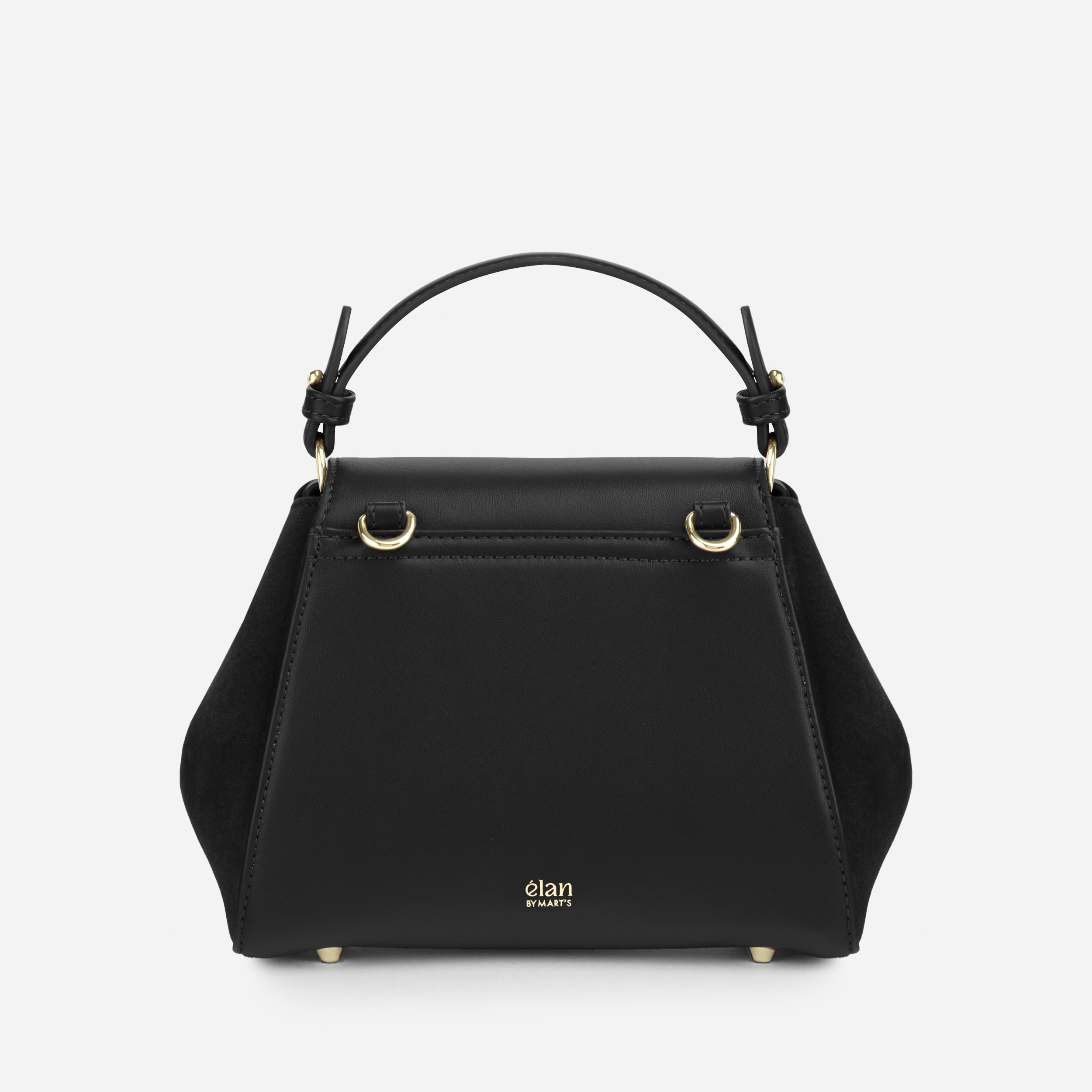 Sac Aura précieuse suede noir
