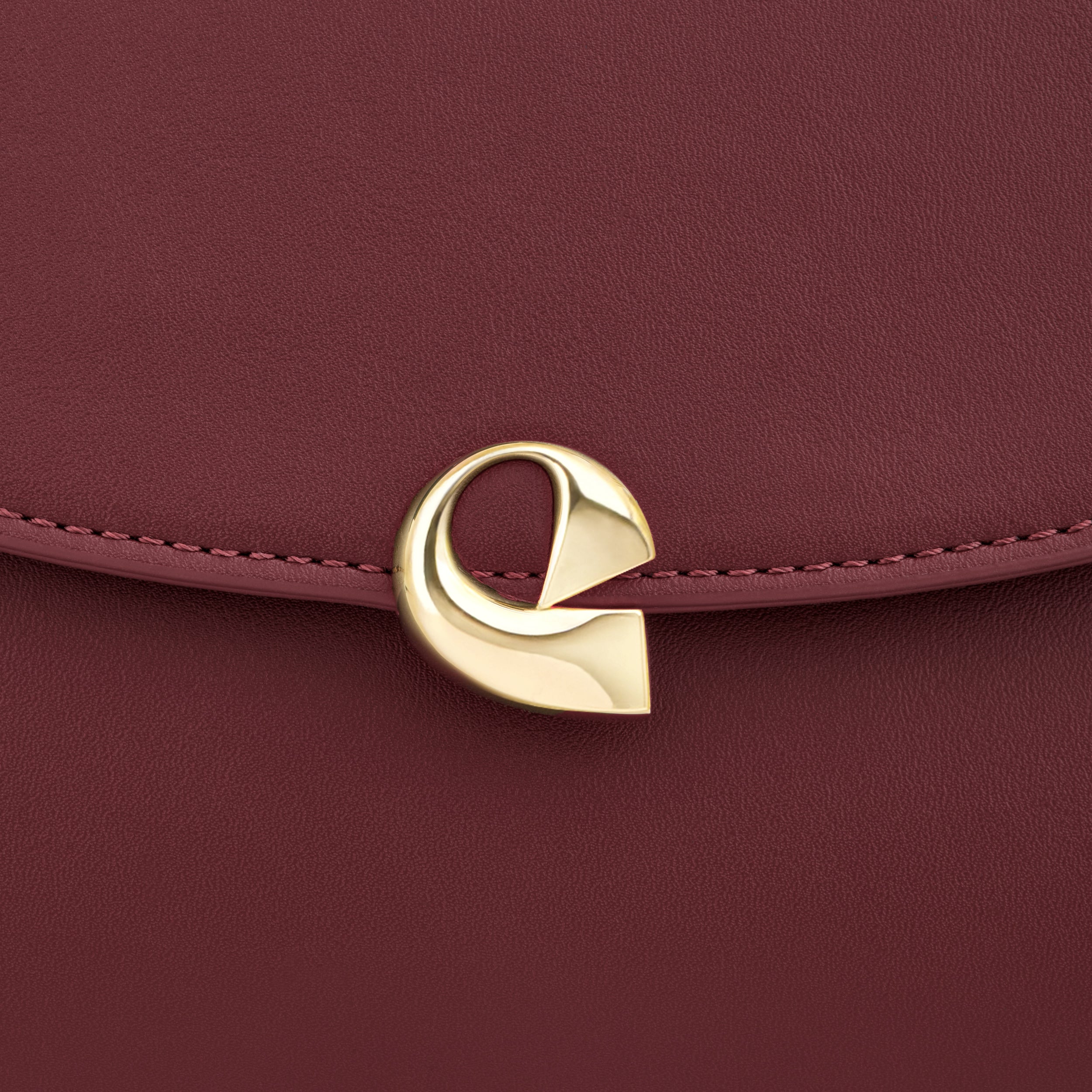 Sac Aura Précieuse - Suede burgundy