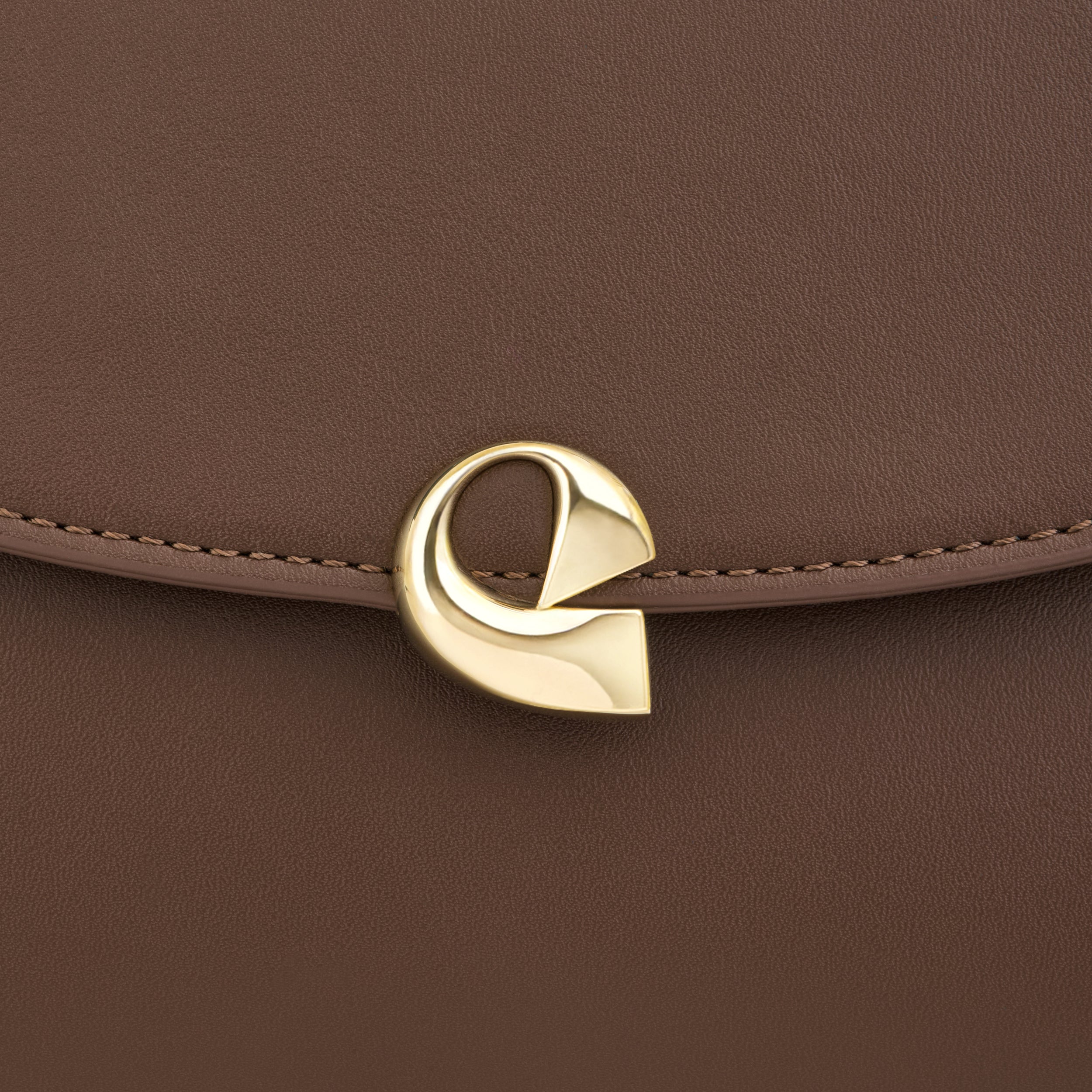Sac Aura précieuse suede chocolat