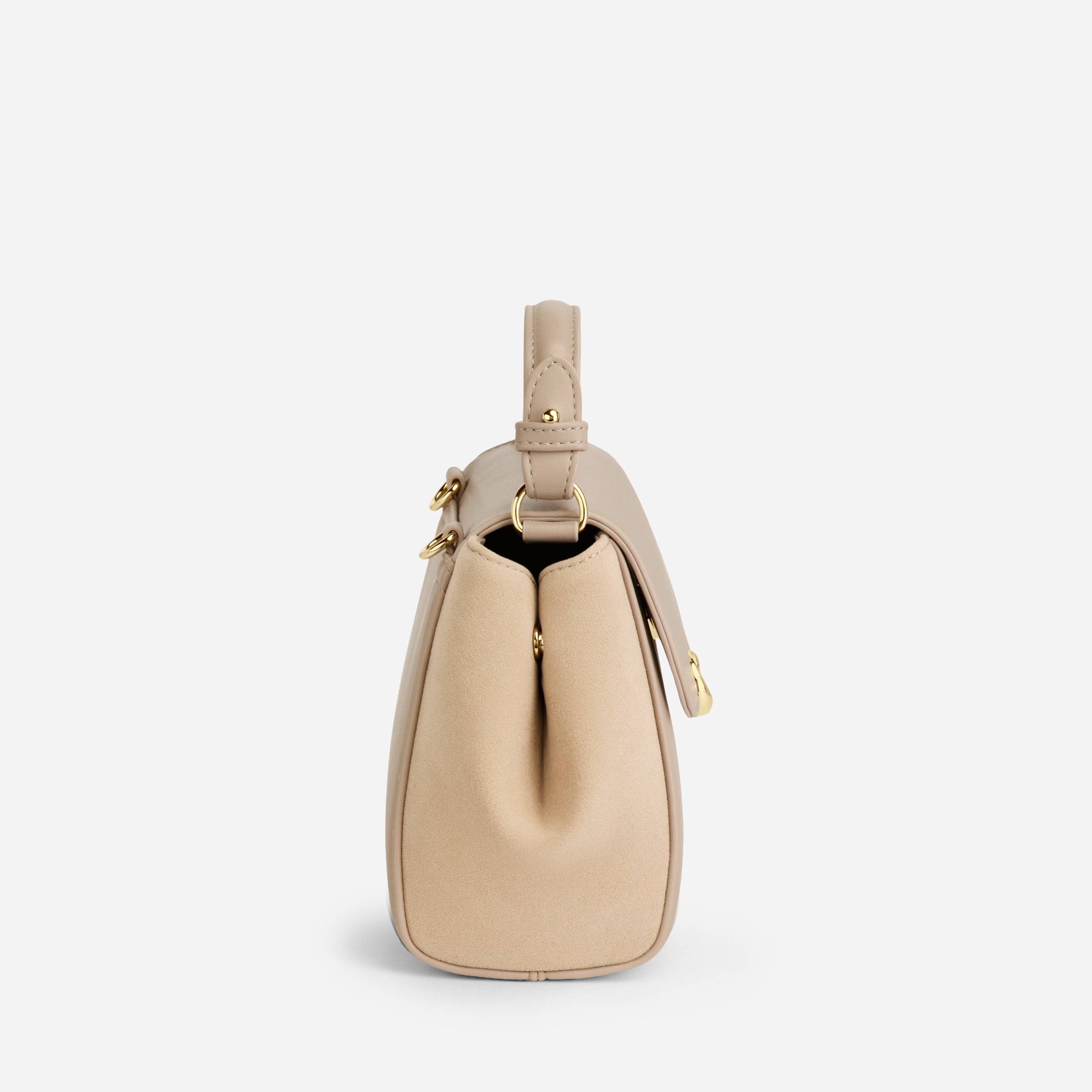 Sac Aura précieuse suede sable