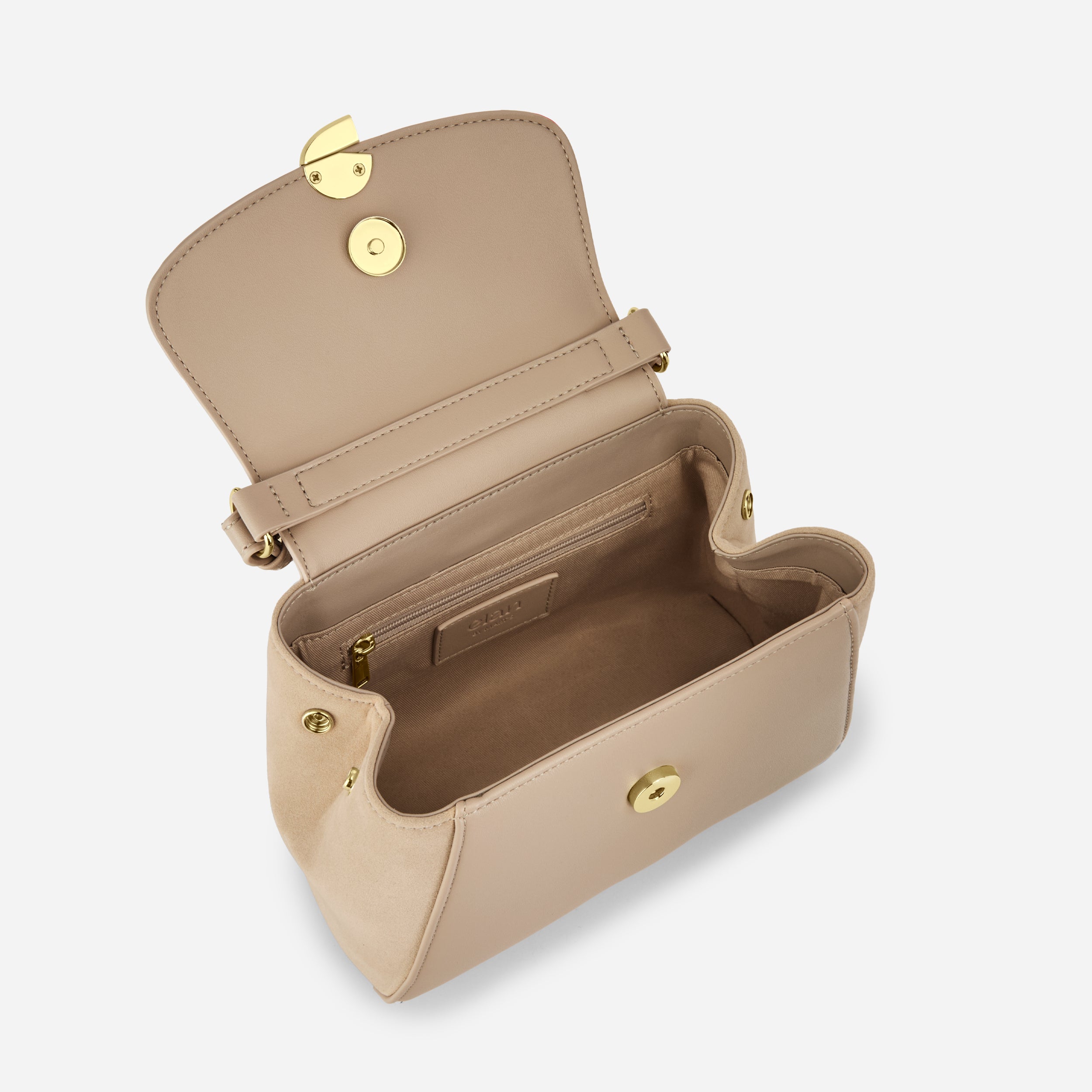 Sac Aura précieuse suede sable