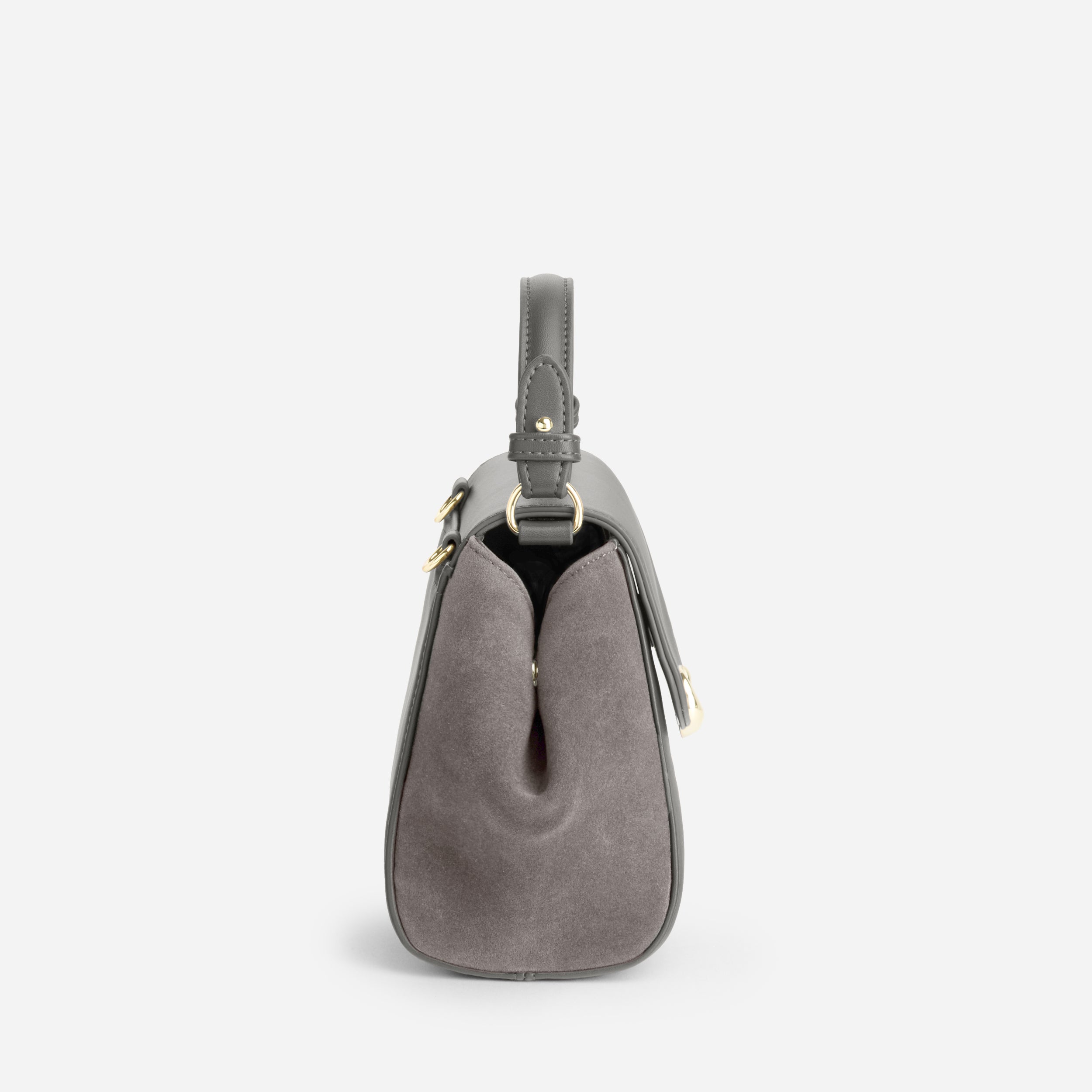 Sac Aura Précieuse - Suede gris graphite