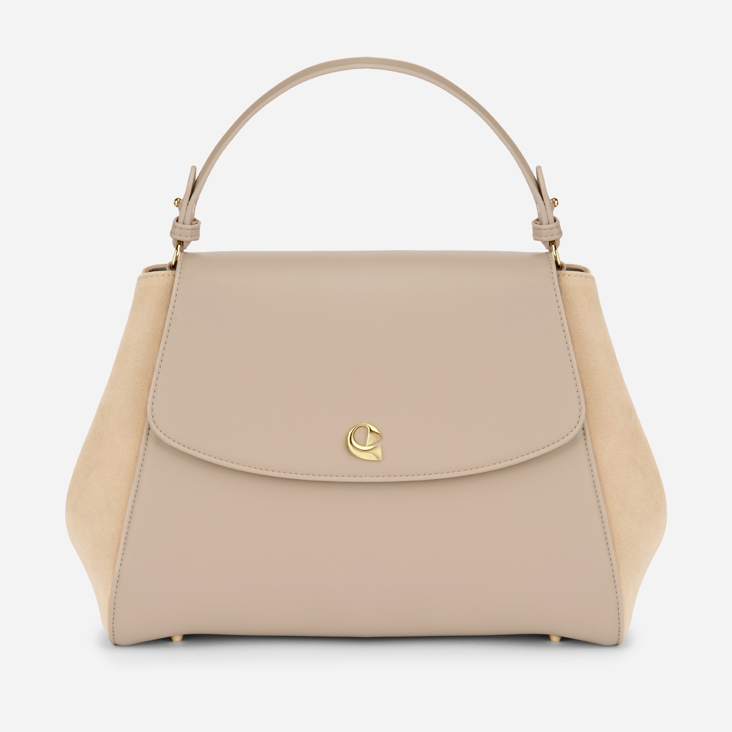 Sac Aura spacieuse suede sable