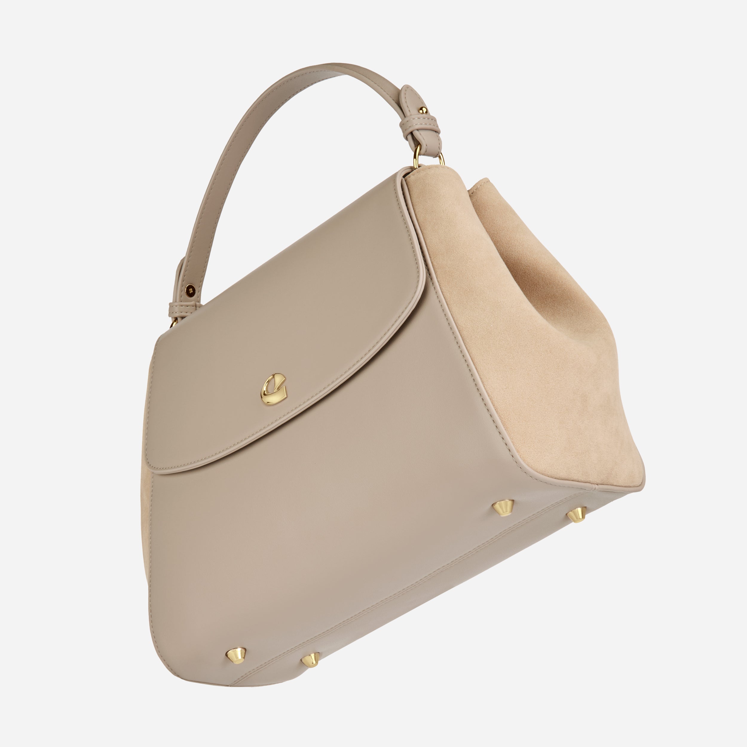 Sac Aura Spacieuse - Suede Sable