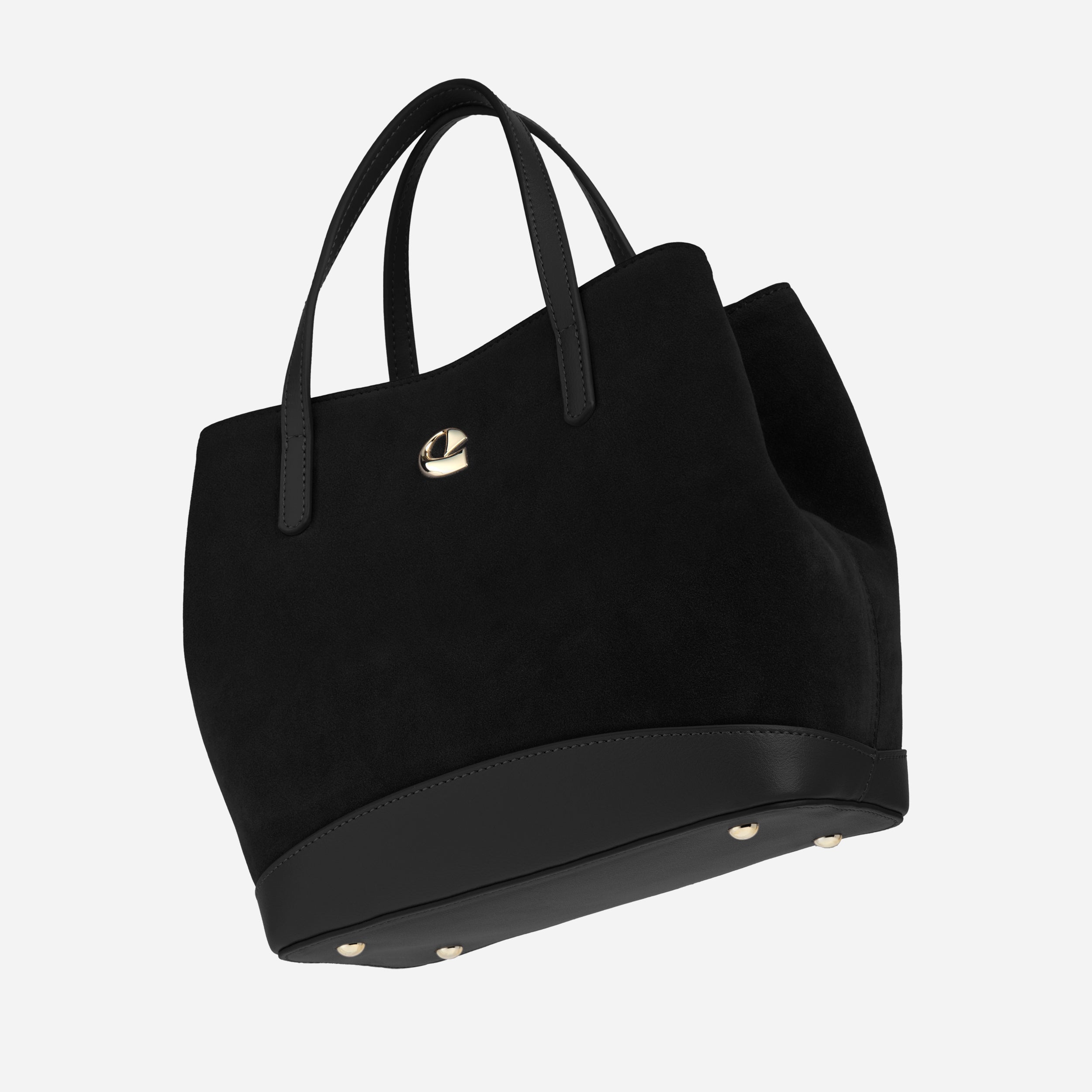 Sac Céleste mini Suede - noir