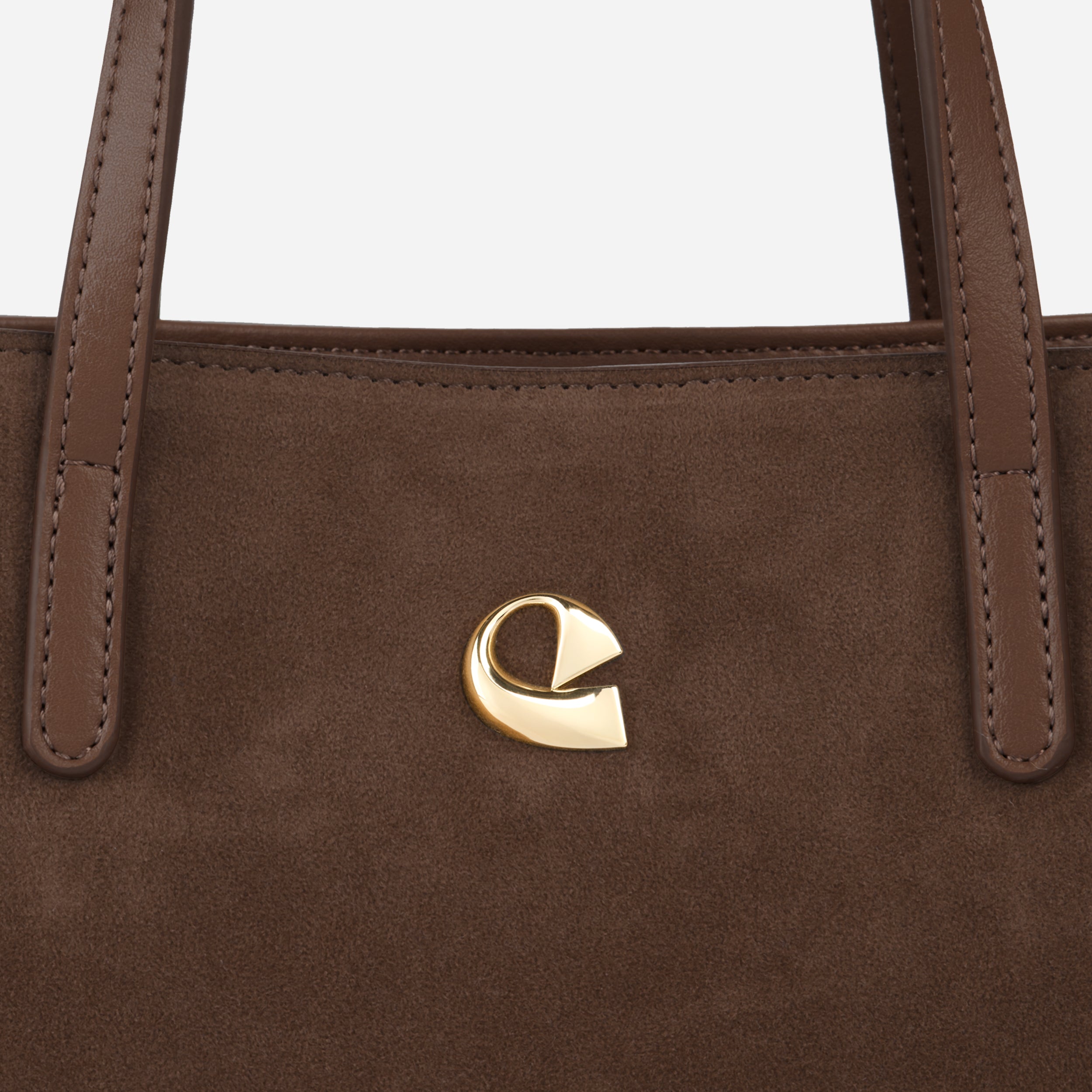 Sac Céleste mini Suede - chocolat