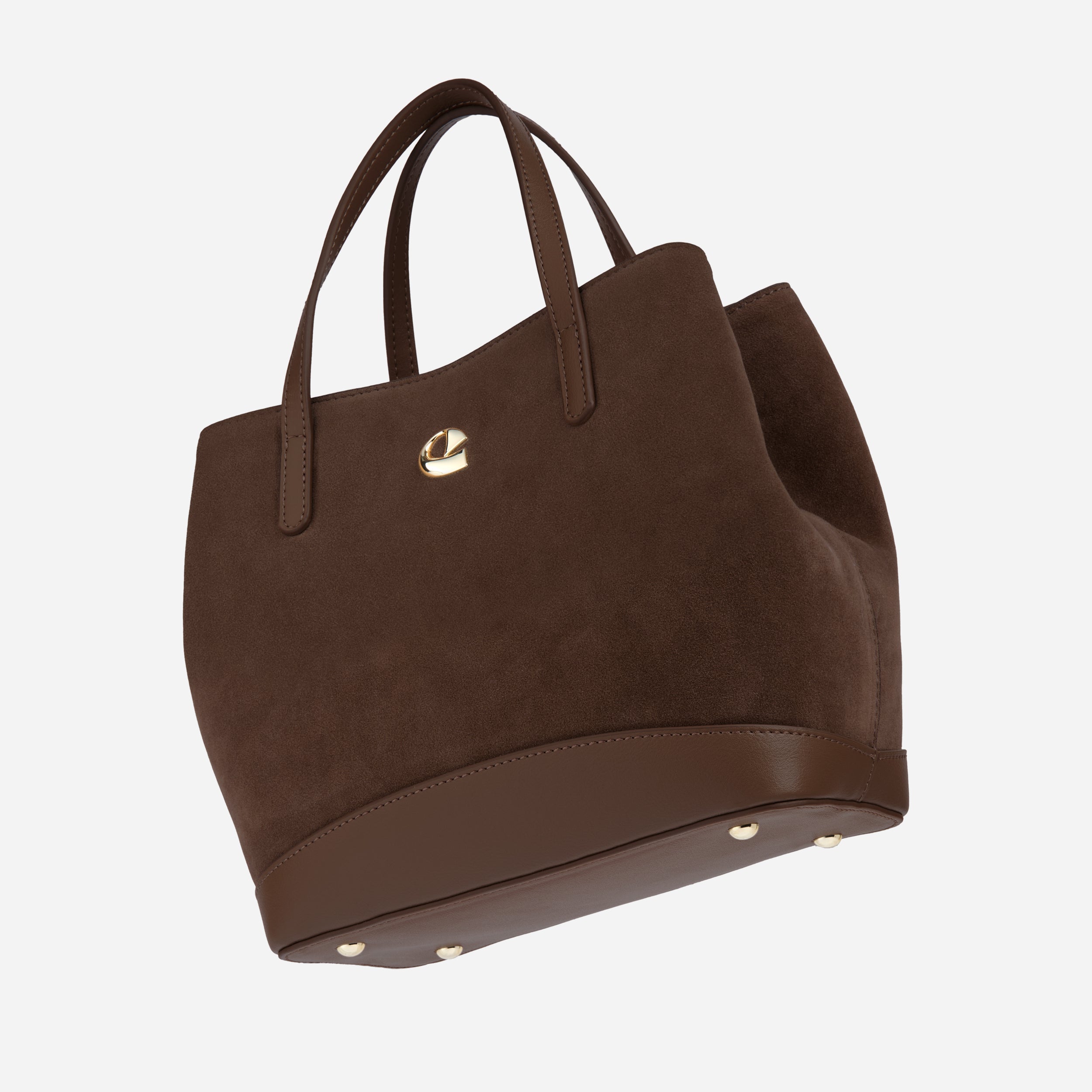 Sac Céleste mini Suede - chocolat