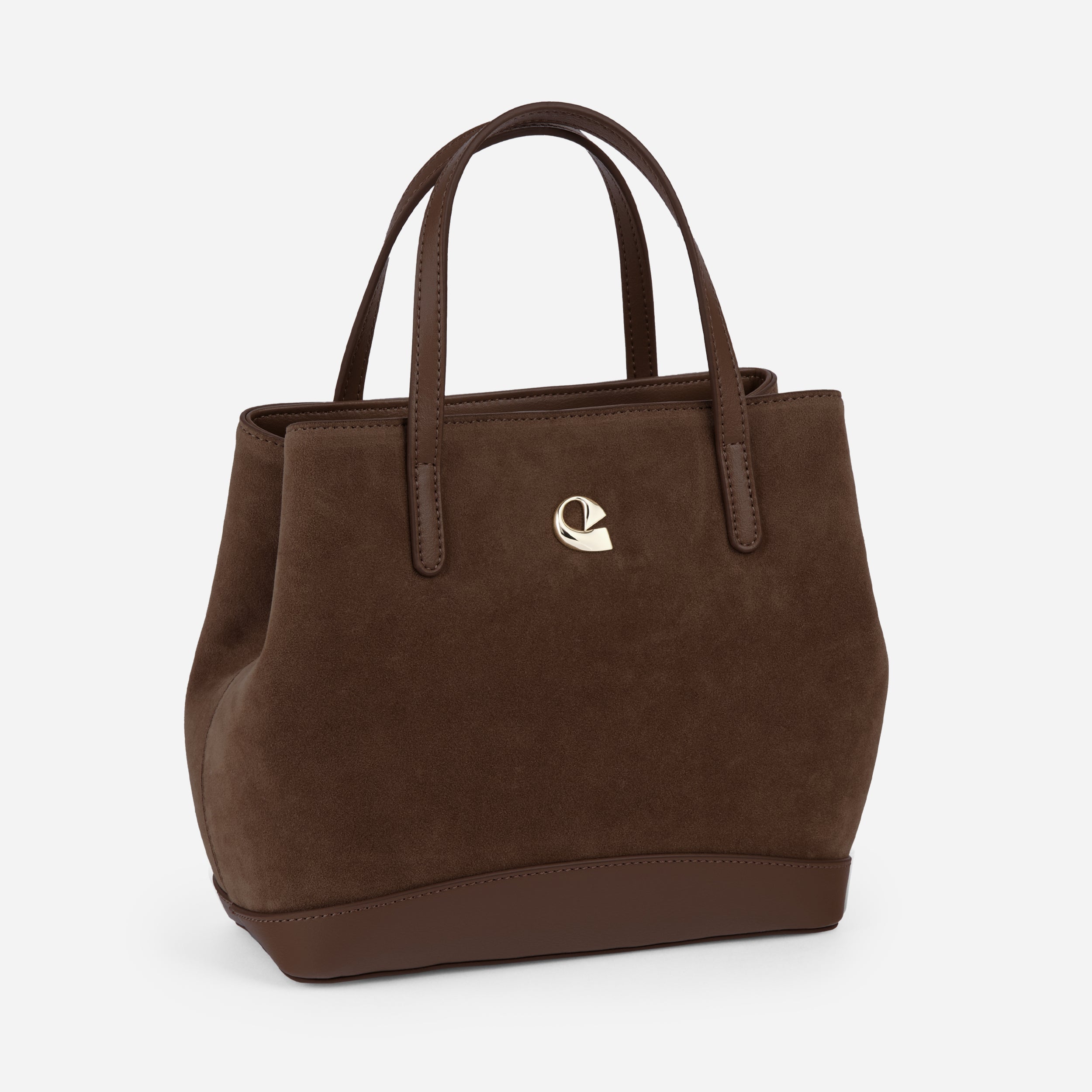 Sac Céleste mini Suede - chocolat