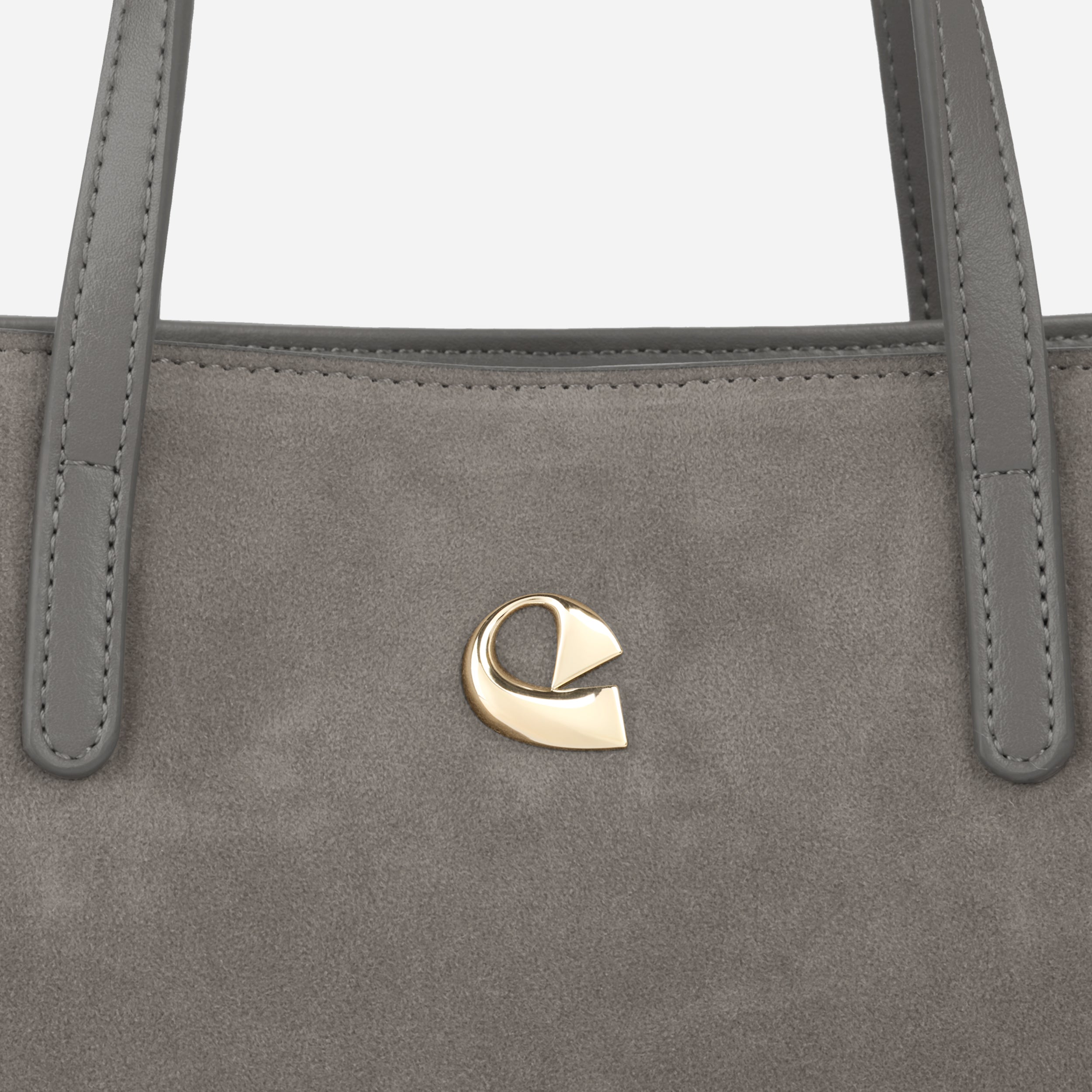 Sac Céleste mini Suede - gris graphite