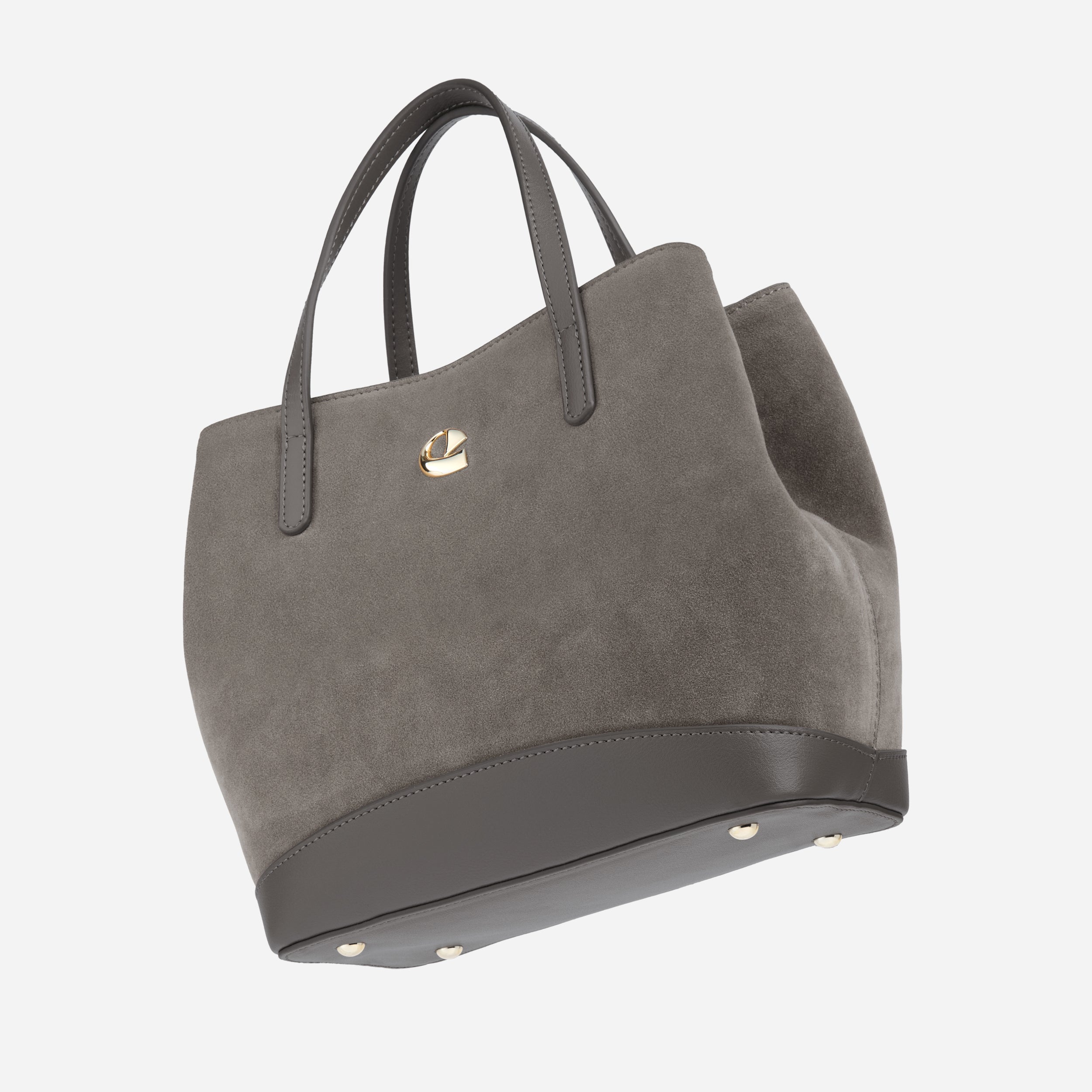 Sac Céleste mini Suede - gris graphite
