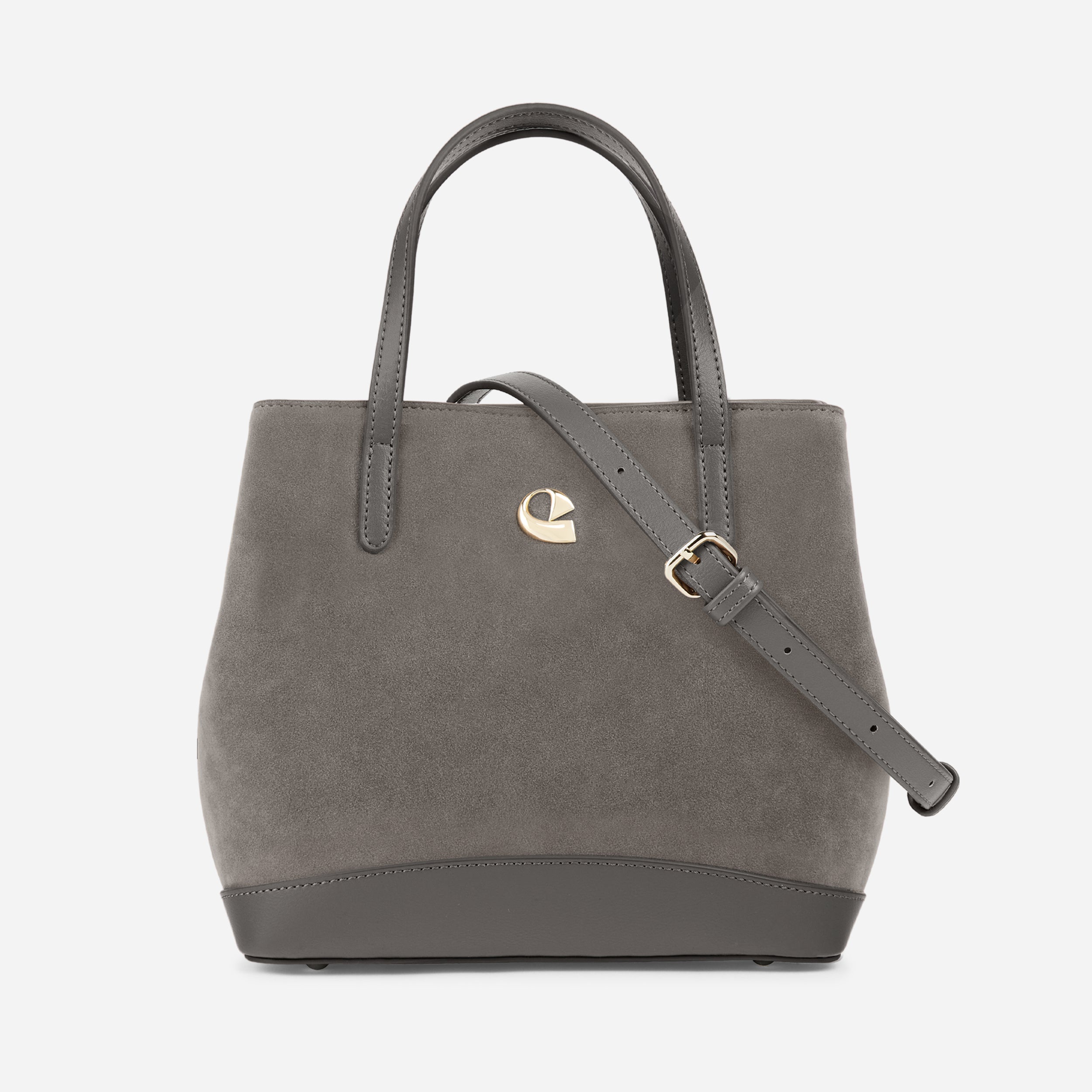 Sac Céleste mini Suede - gris graphite