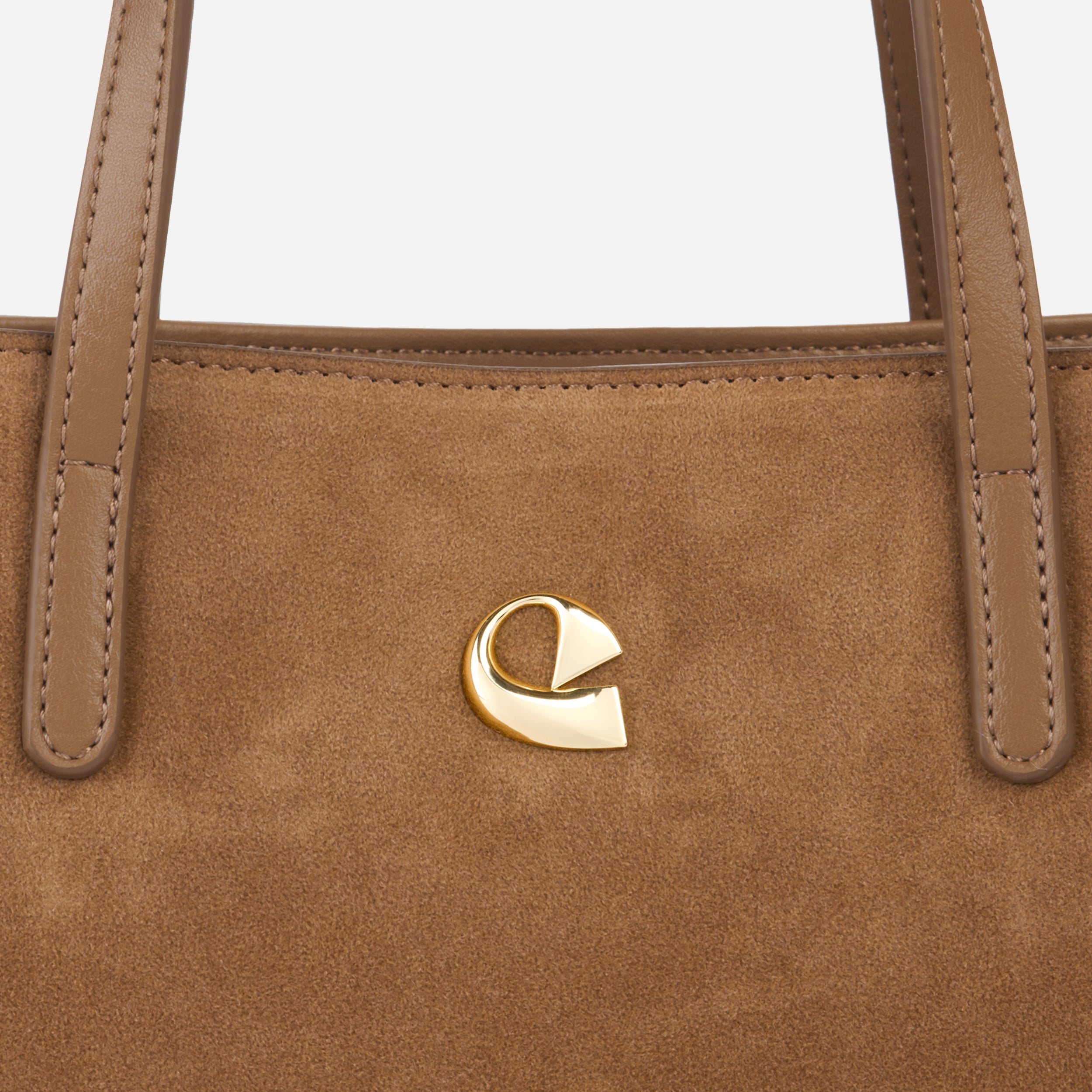 Sac Céleste mini Suede - camel