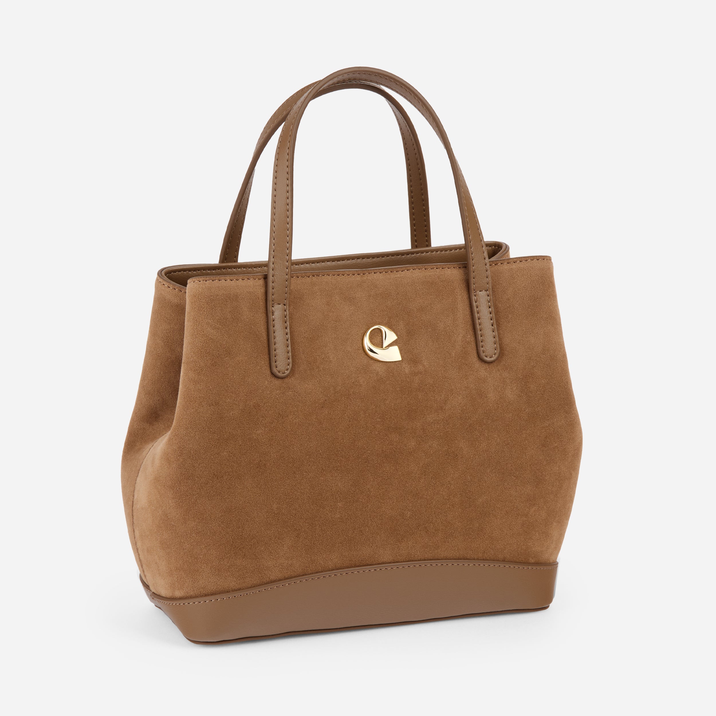 Sac Céleste mini Suede - camel