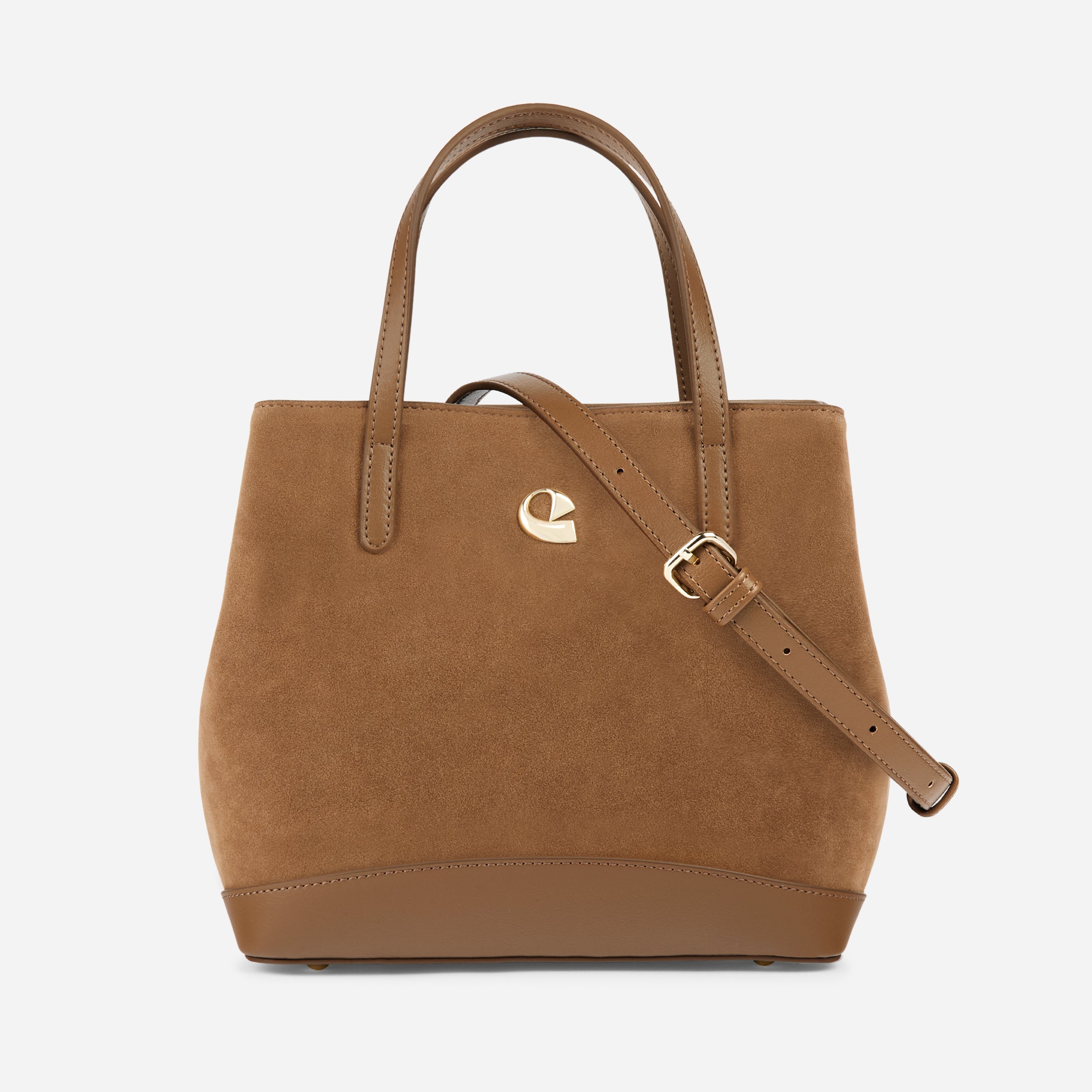 Sac Céleste mini Suede - camel