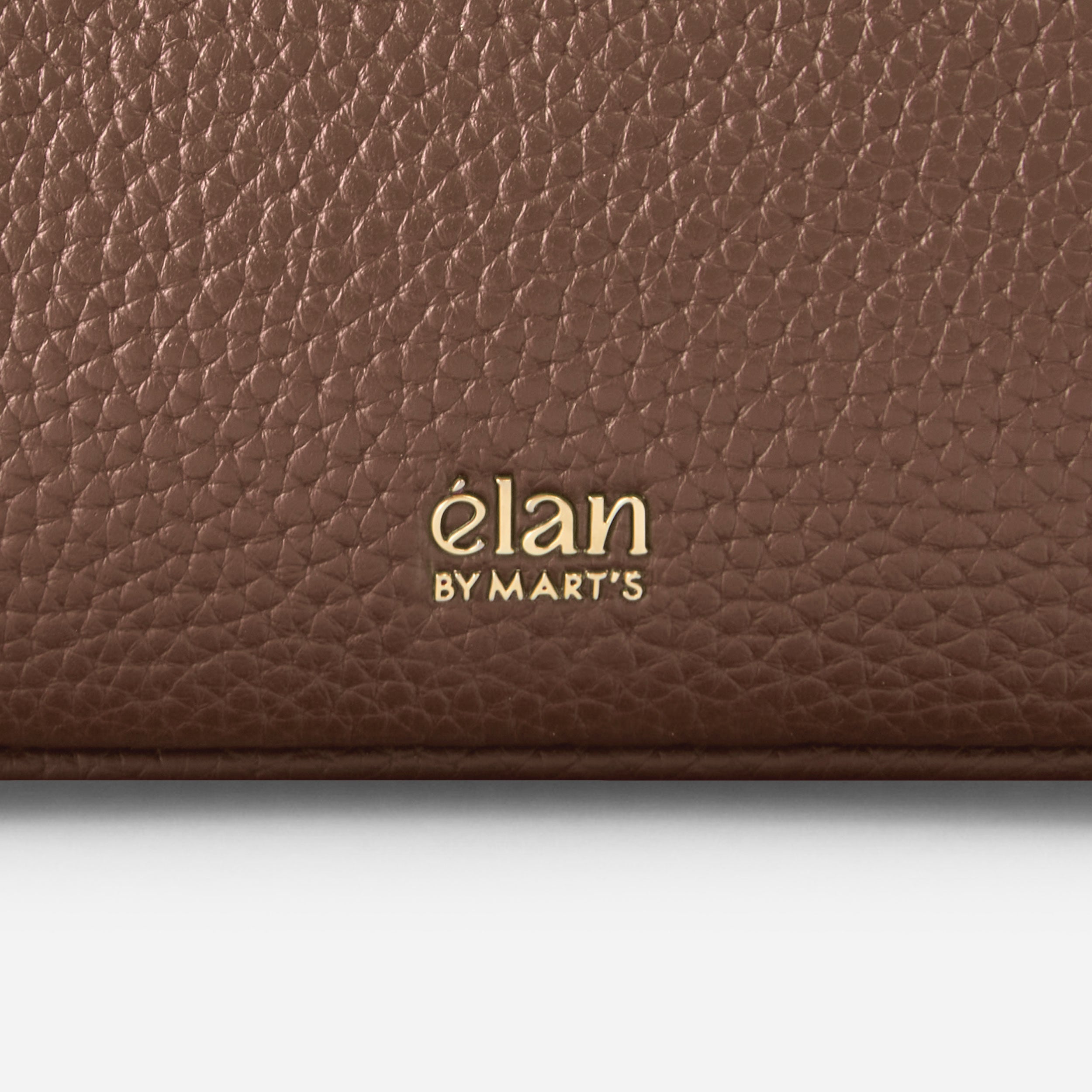 Sac Lune grainé - marron glacé