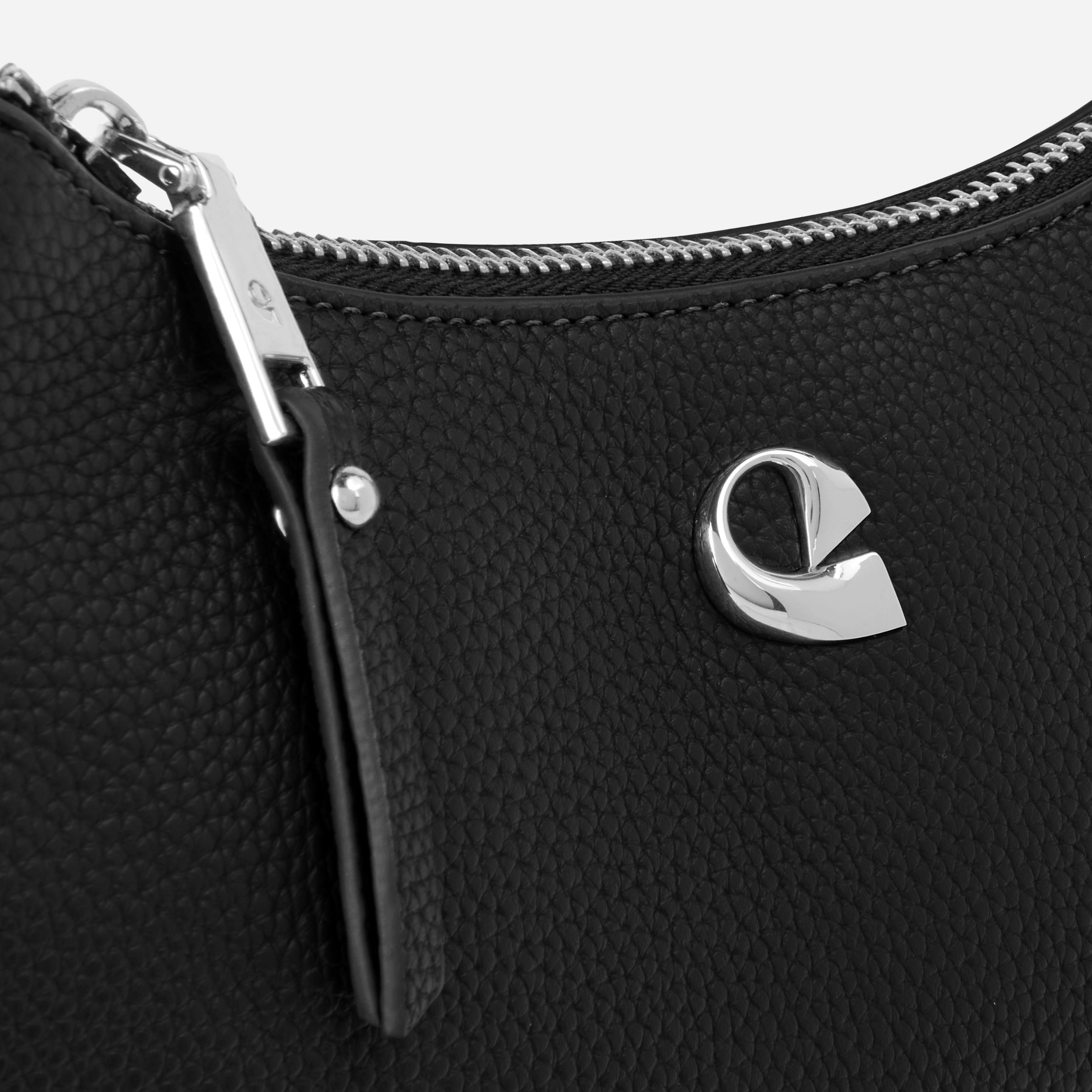 Sac Lune - noir argenté