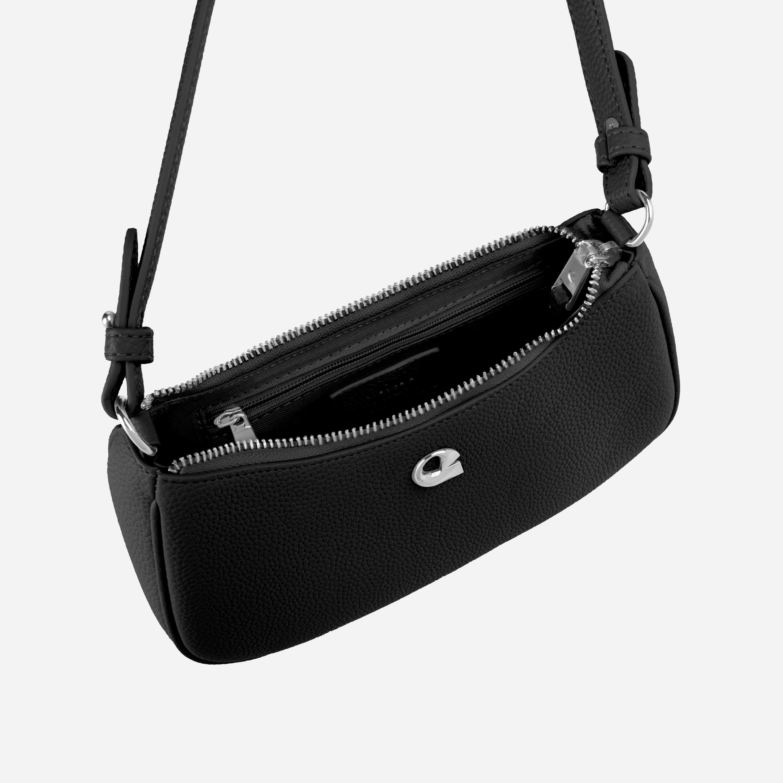 Sac Lune - noir argenté