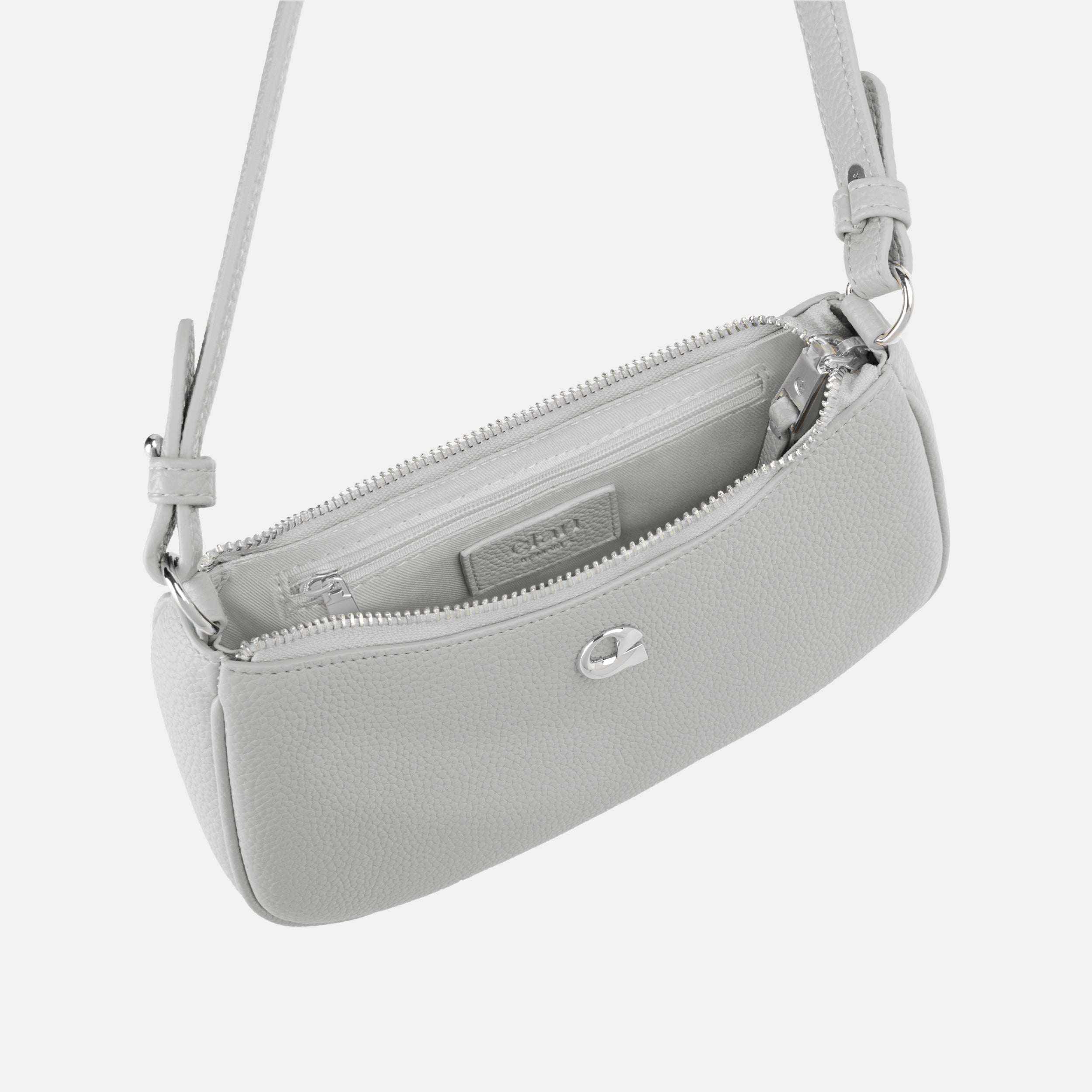Sac Lune - gris perle