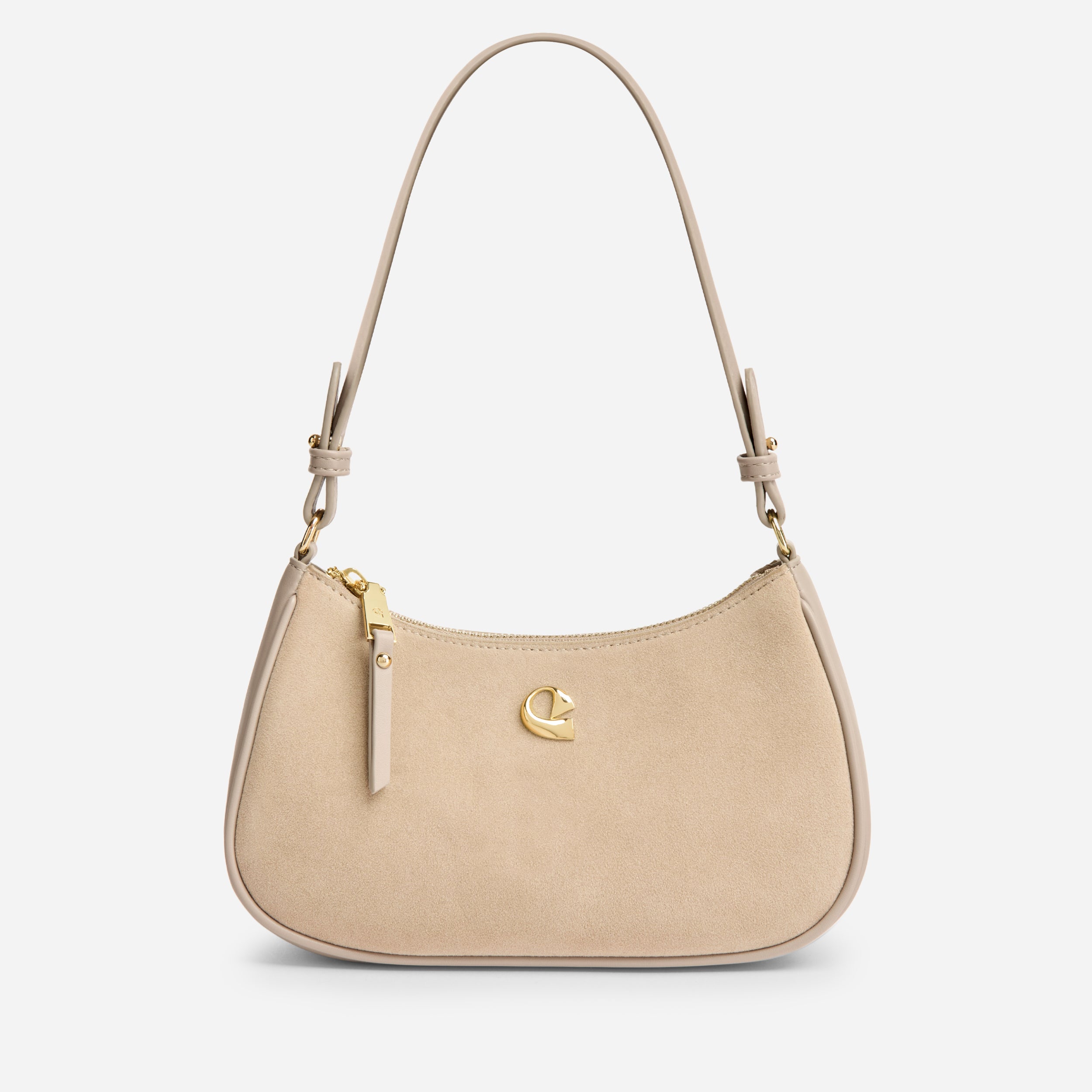 Sac Lune - suede sable