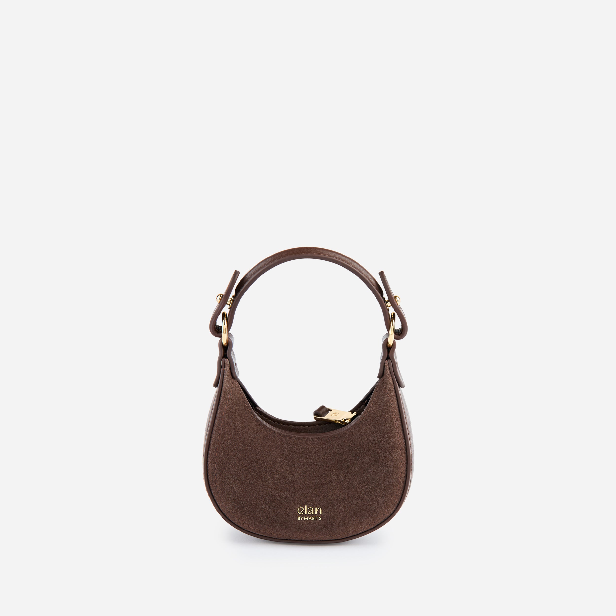 Baby Lune suede - chocolat