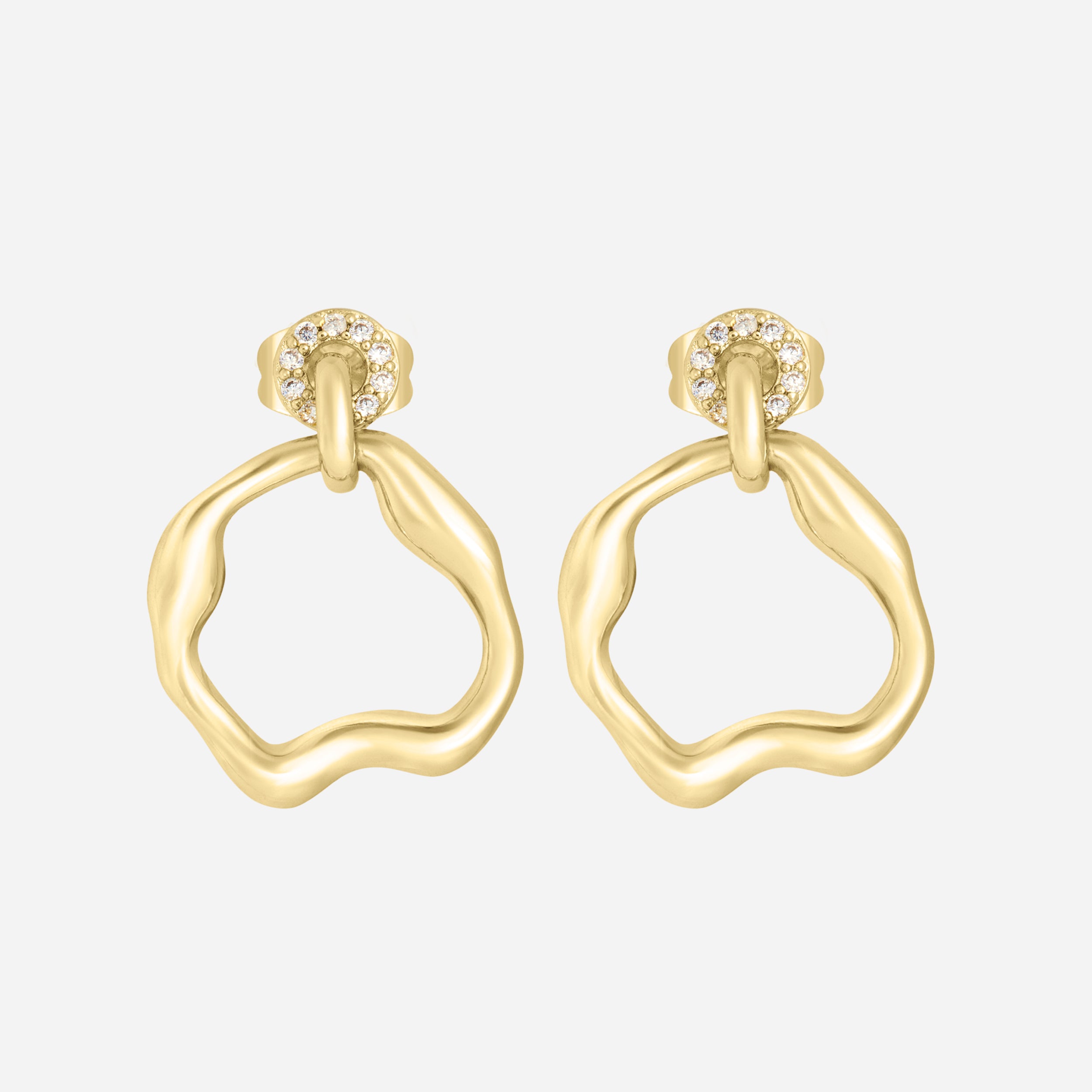 Paire de boucles Duo