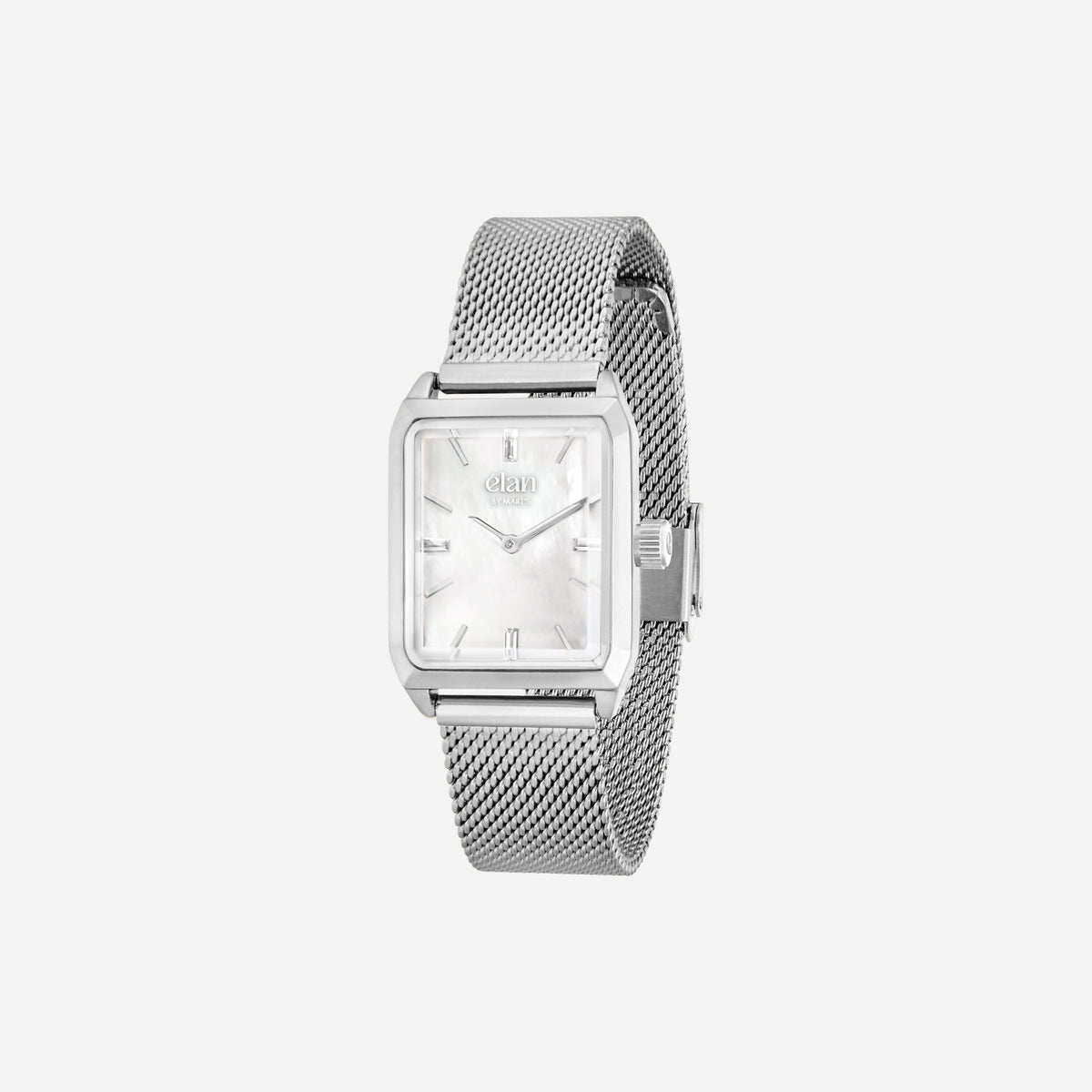 Montre Lune métallisée - argentée