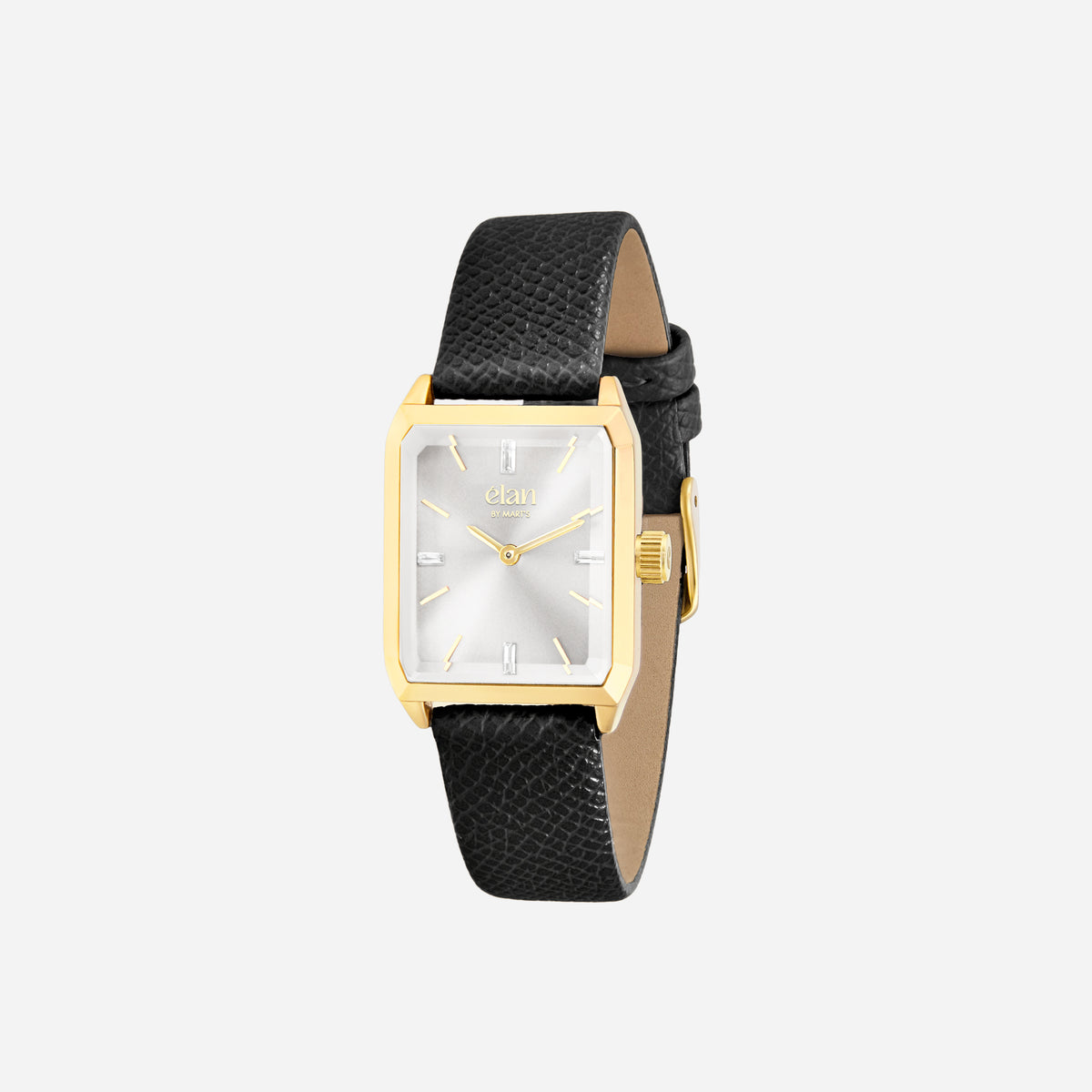Montre Lune - noir/doré