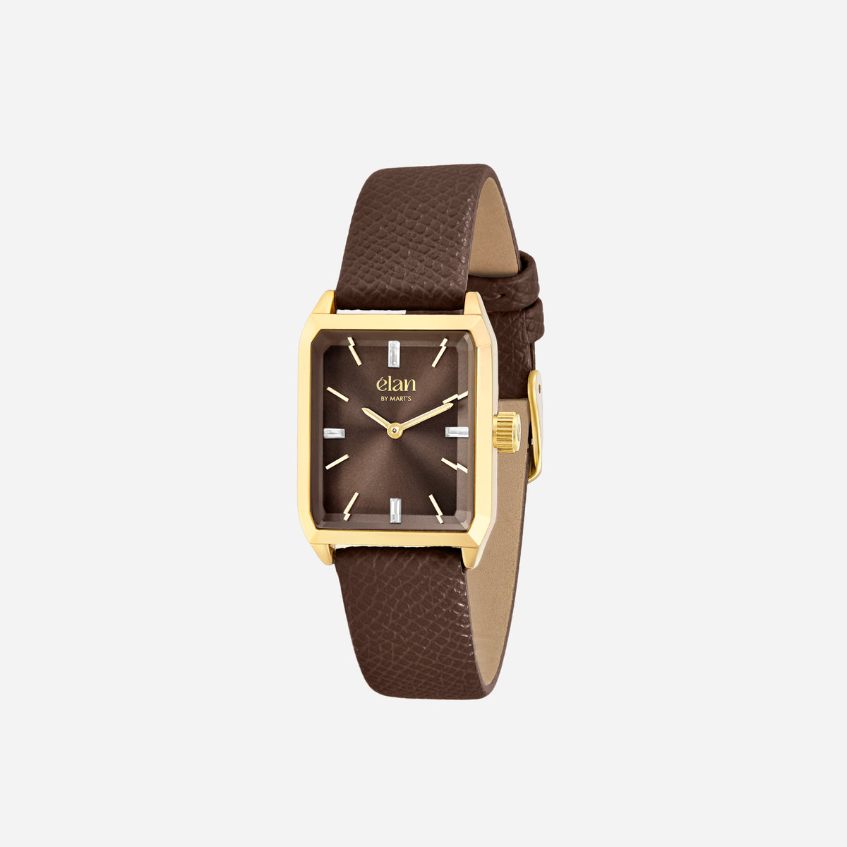 Montre Lune - chocolat