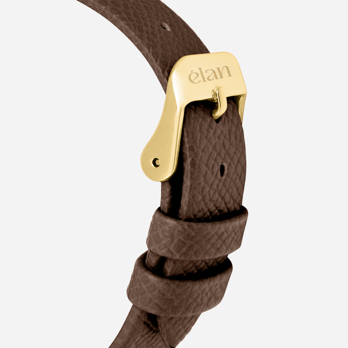 Montre Lune - chocolat