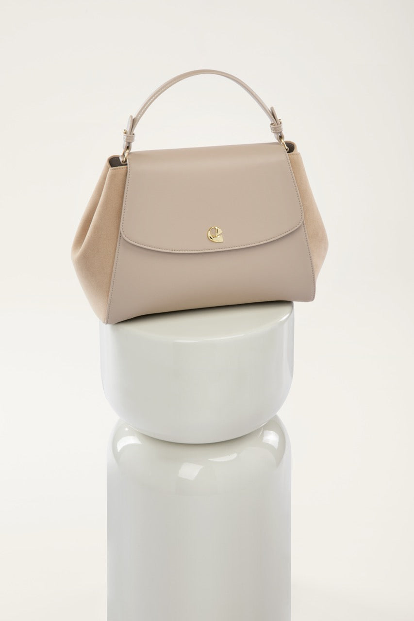 Sac Aura Spacieuse - Suede Sable