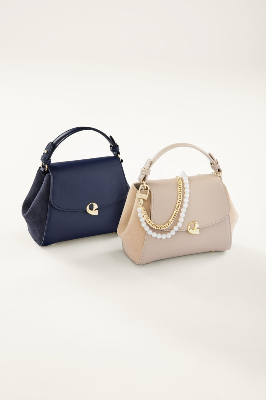 Sac Aura précieuse suede sable