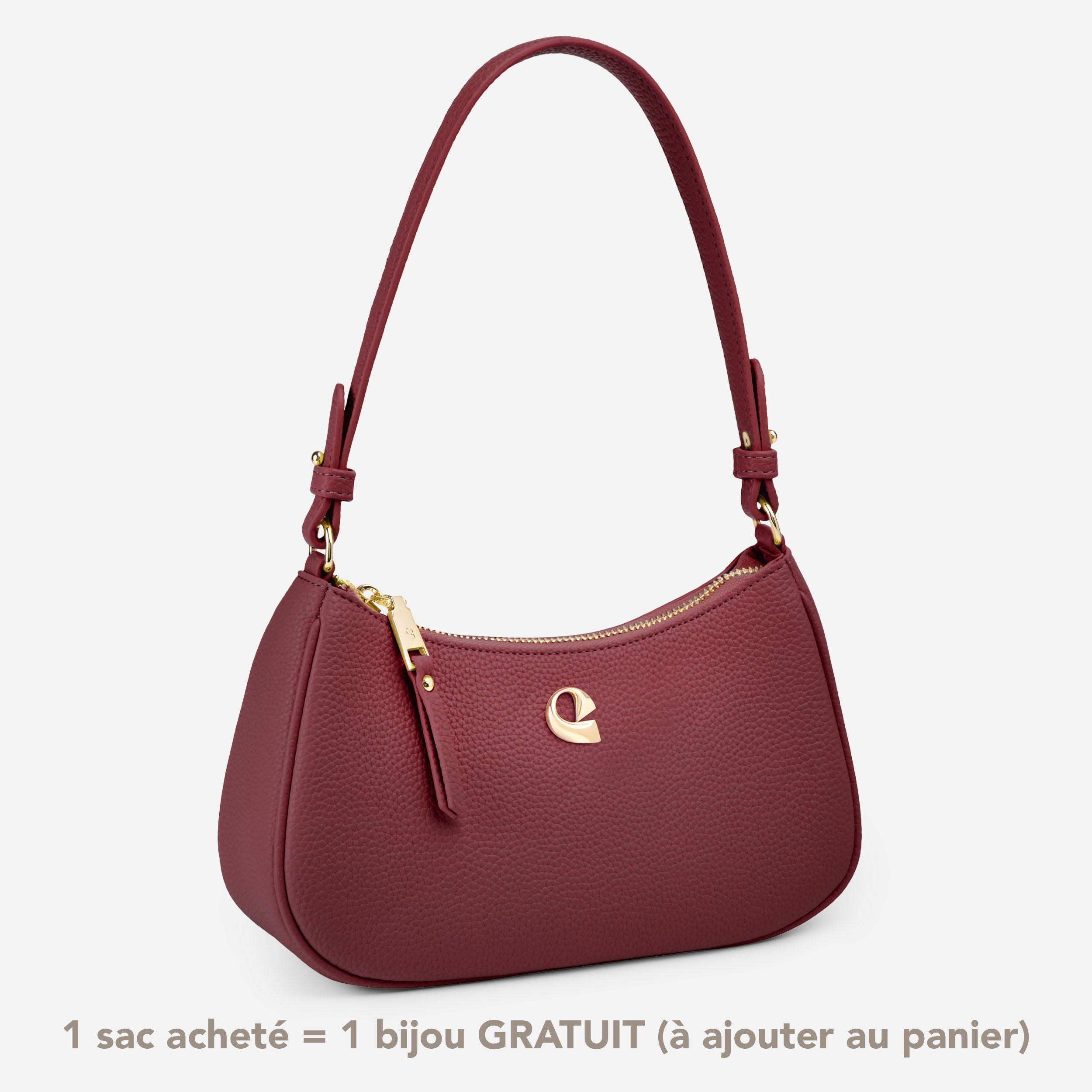 Sac Lune - burgundy