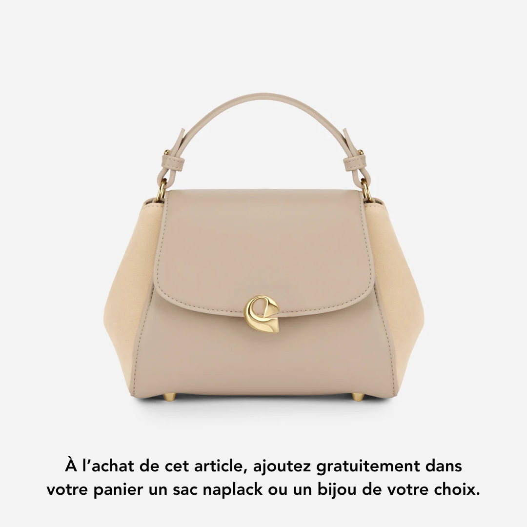 Sac Aura Précieuse - Suede Sable