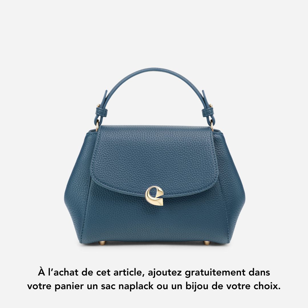 Sac Aura précieuse - bleu indigo