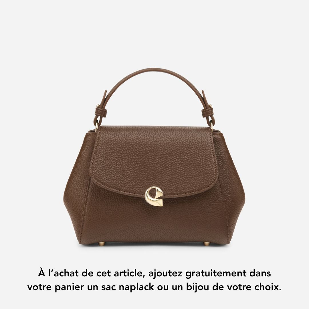 Sac Aura précieuse - Marron glacé
