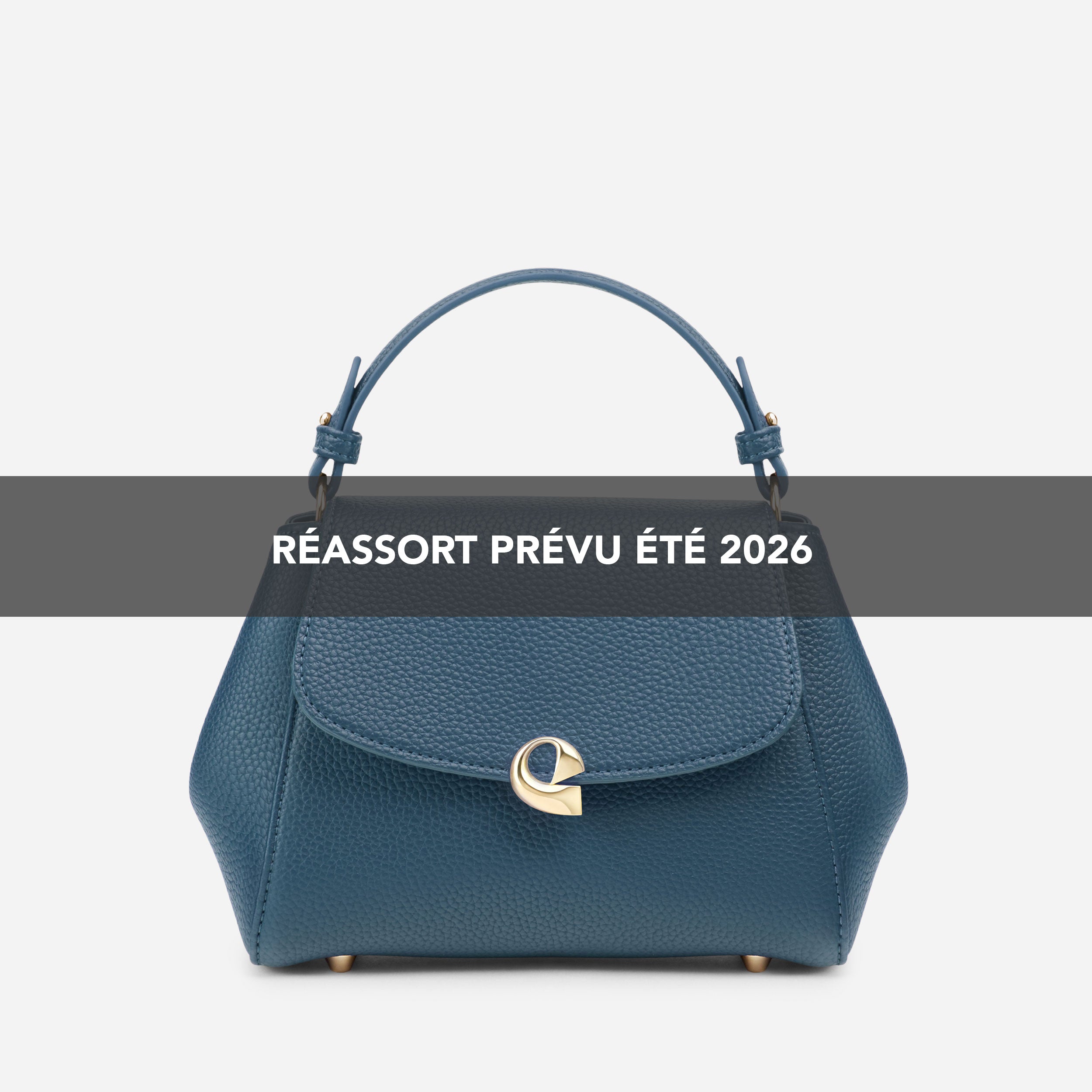 Sac Aura précieuse - bleu indigo