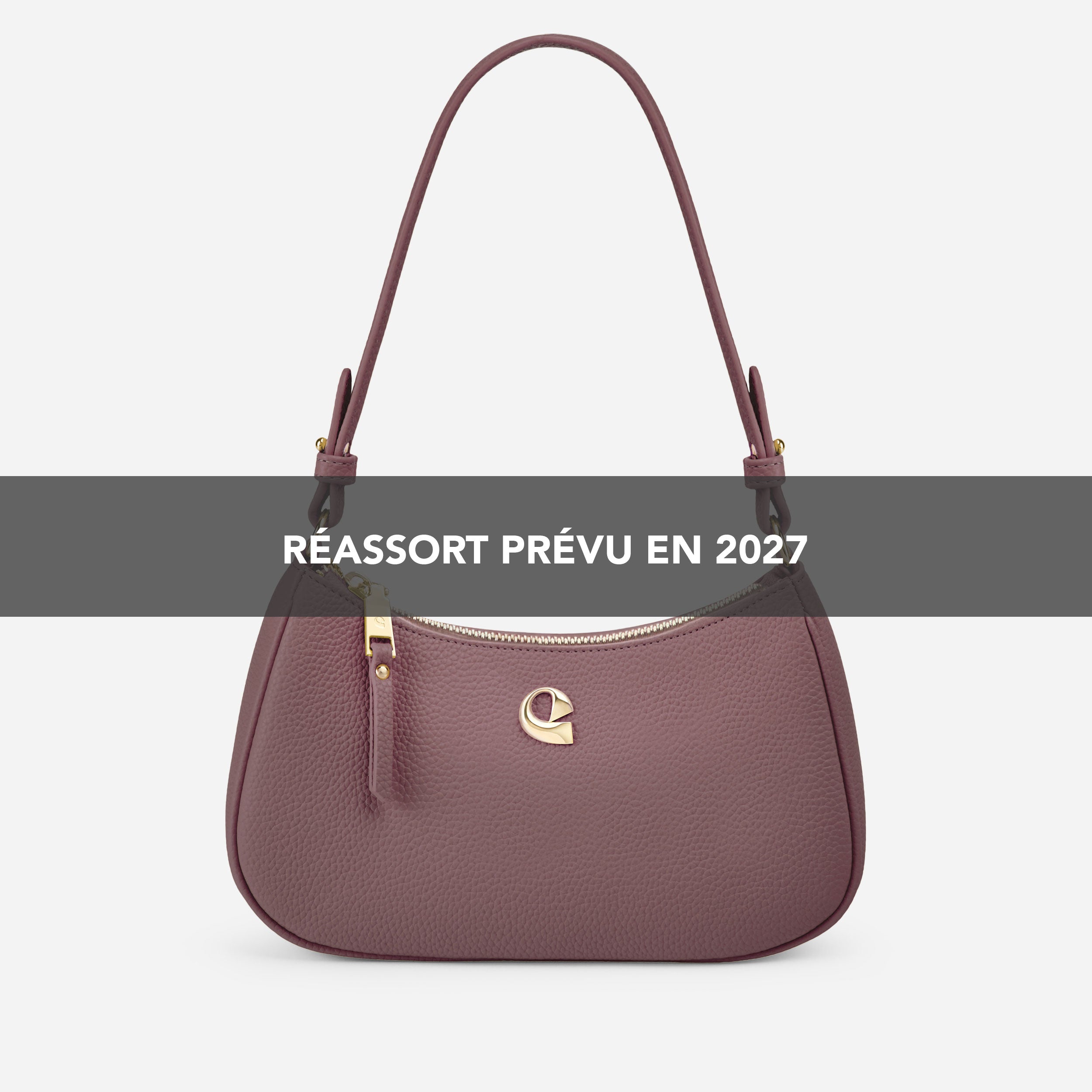 Sac Lune - vieux rose